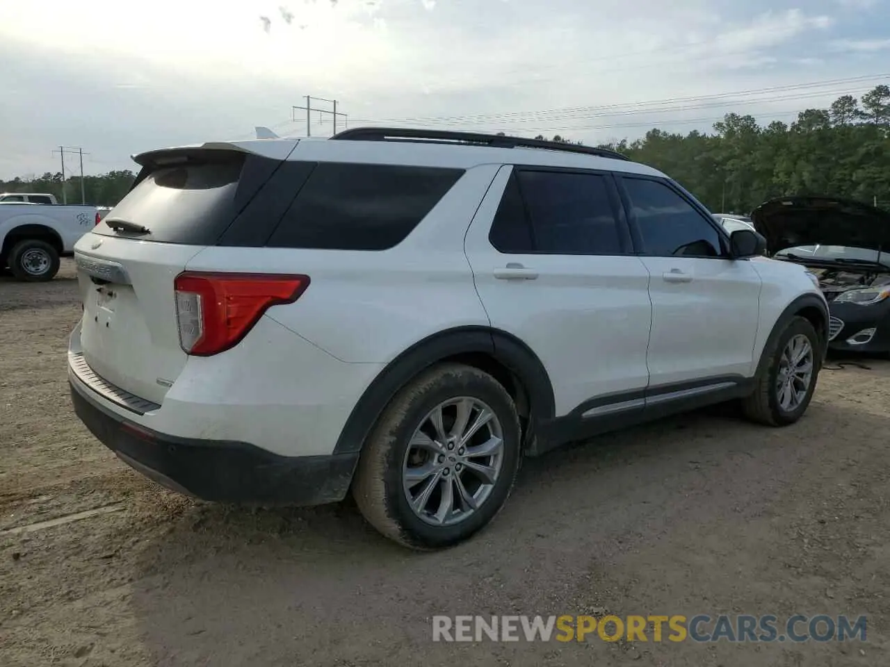 3 Photograph of a damaged car 1FMSK7DHXLGA58510 FORD EXPLORER 2020