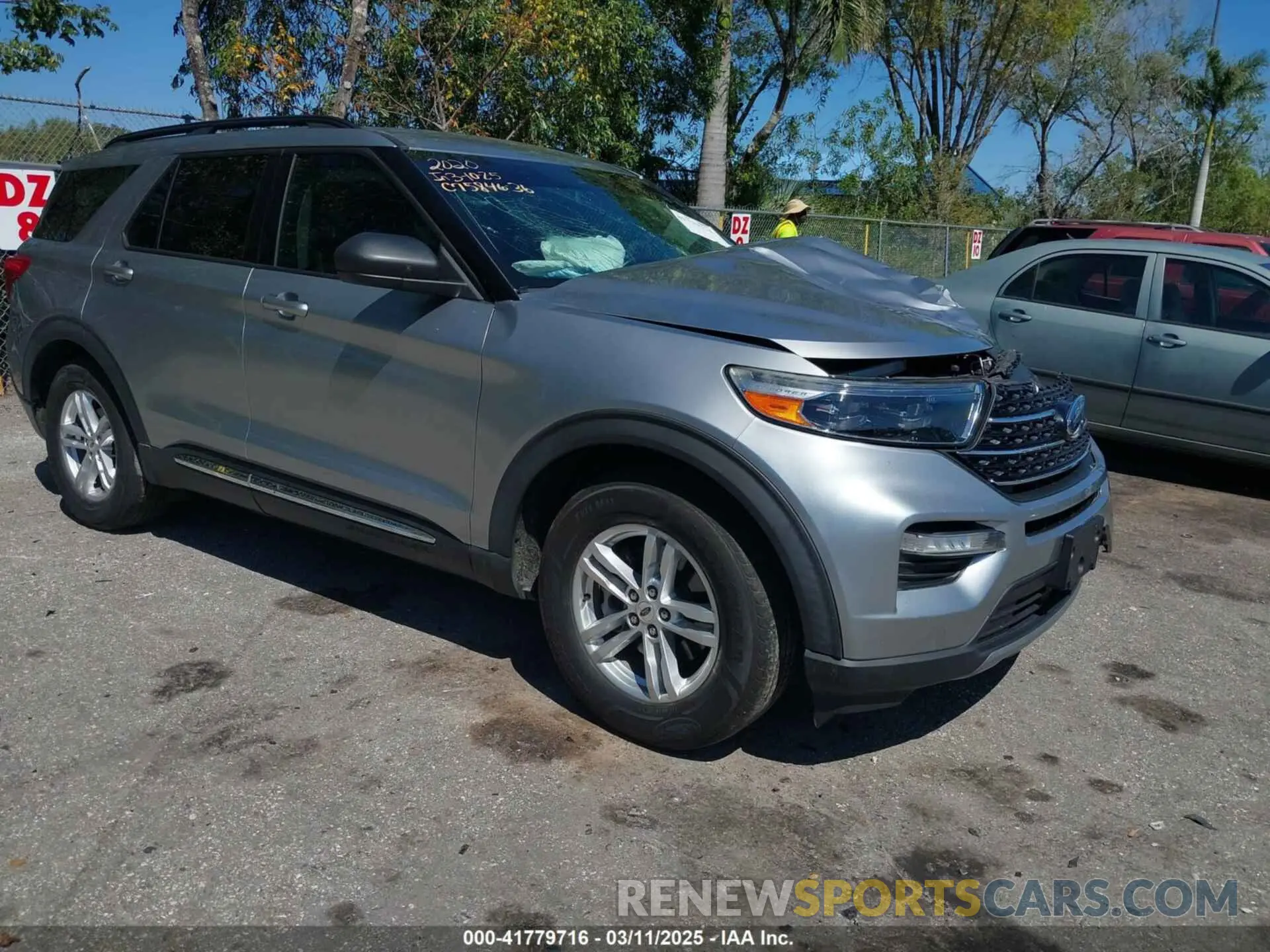 1 Photograph of a damaged car 1FMSK7DHXLGC75846 FORD EXPLORER 2020