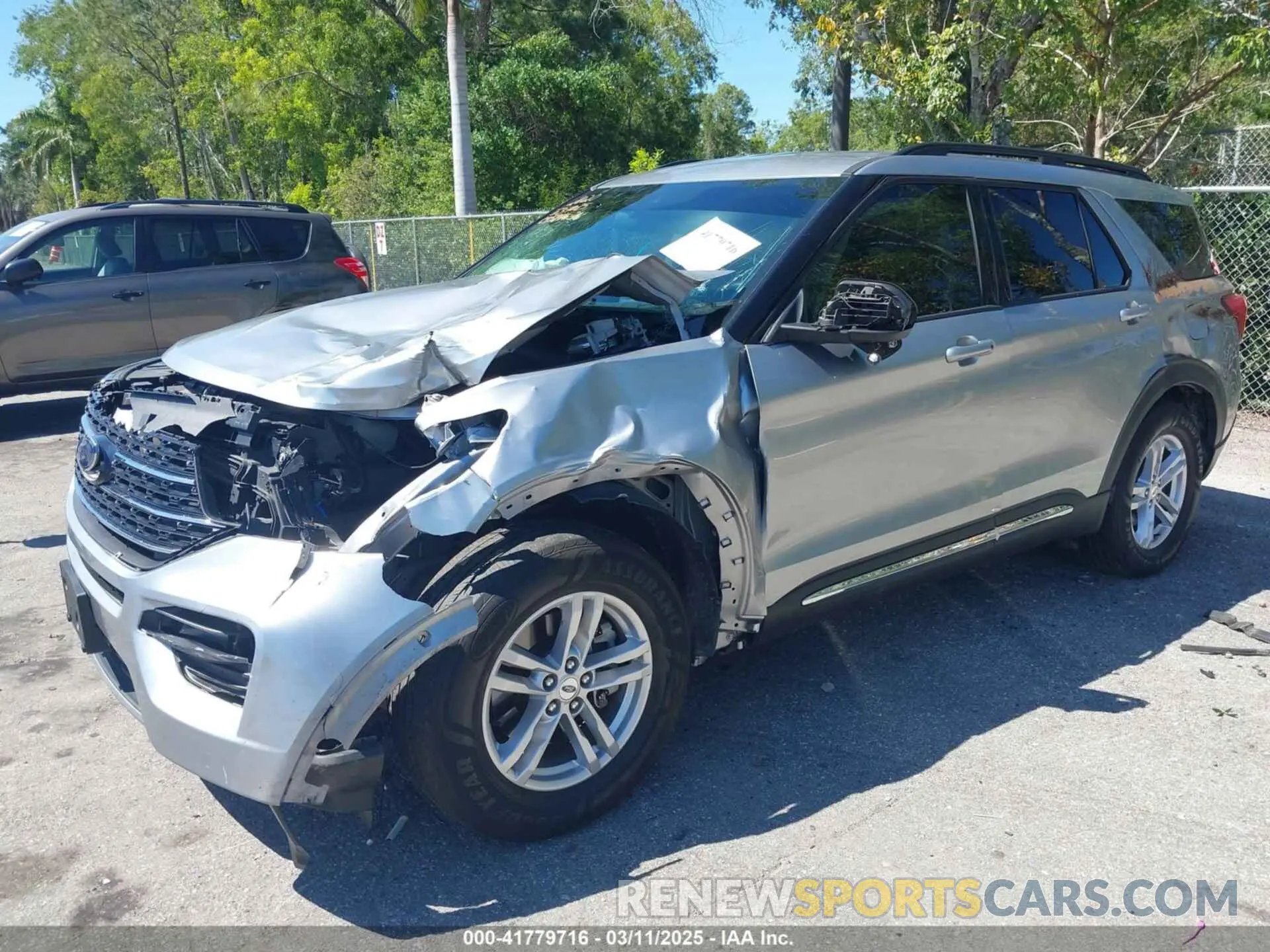 2 Photograph of a damaged car 1FMSK7DHXLGC75846 FORD EXPLORER 2020