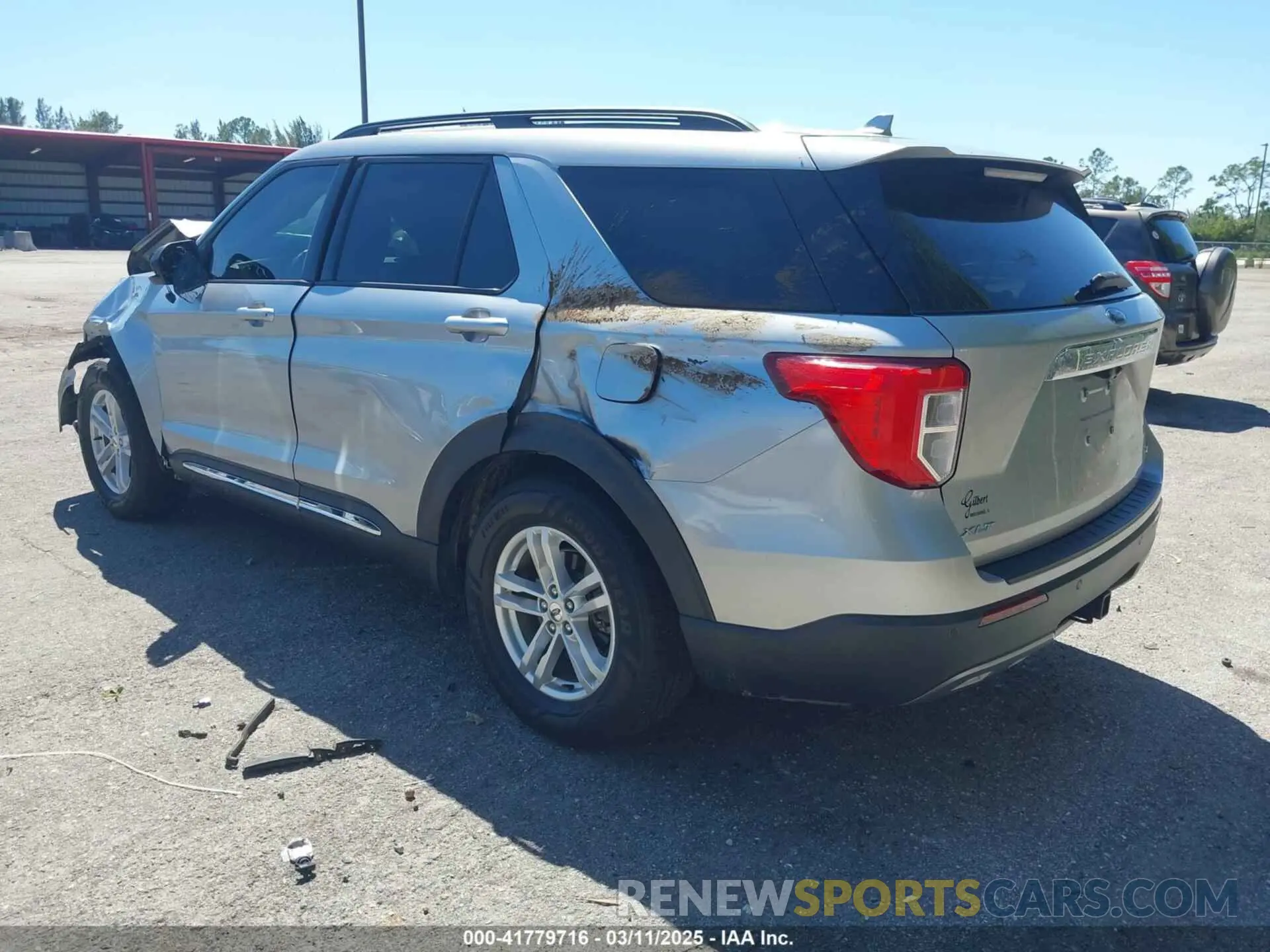 3 Photograph of a damaged car 1FMSK7DHXLGC75846 FORD EXPLORER 2020