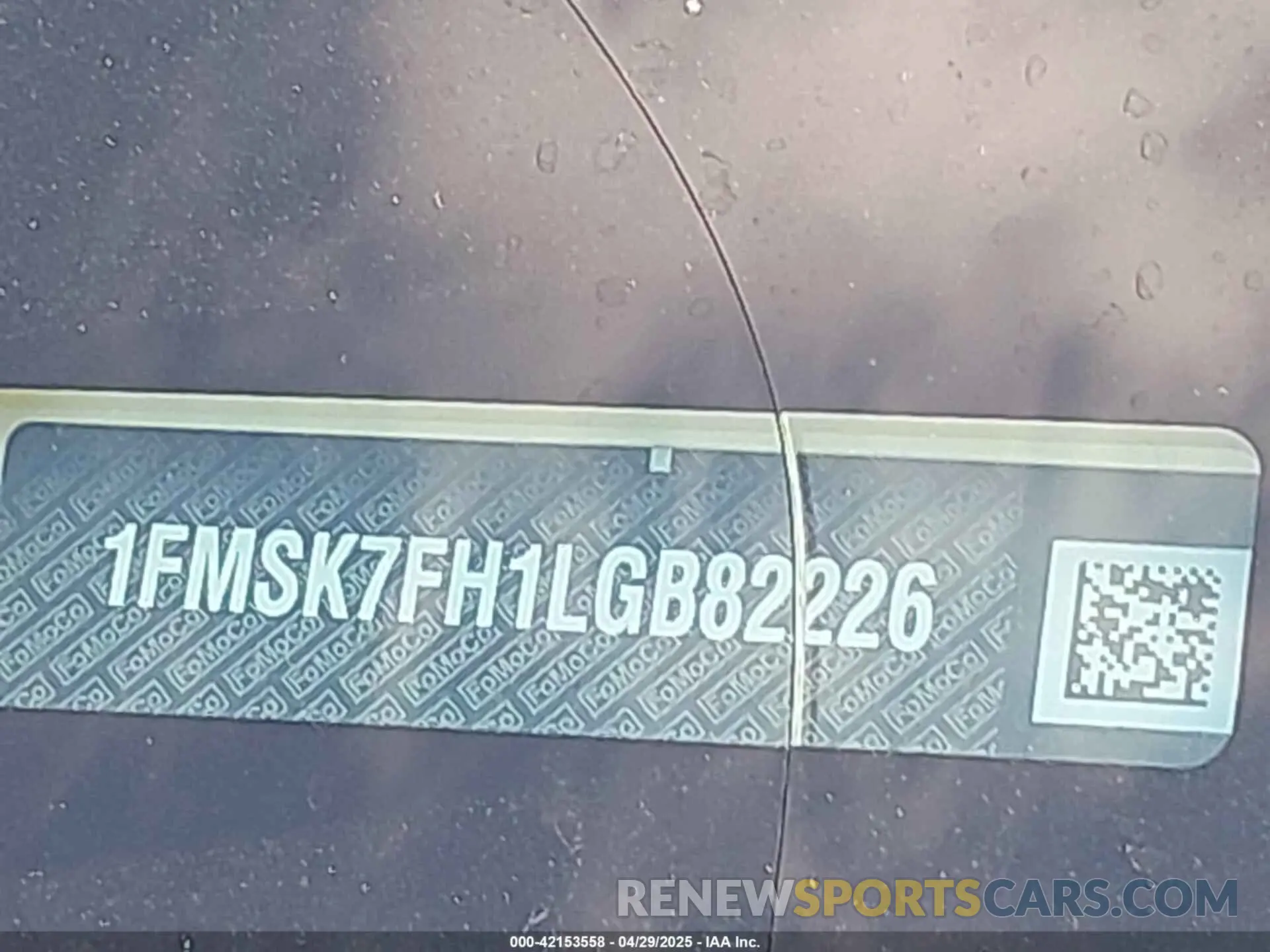 17 Photograph of a damaged car 1FMSK7FH1LGB82226 FORD EXPLORER 2020