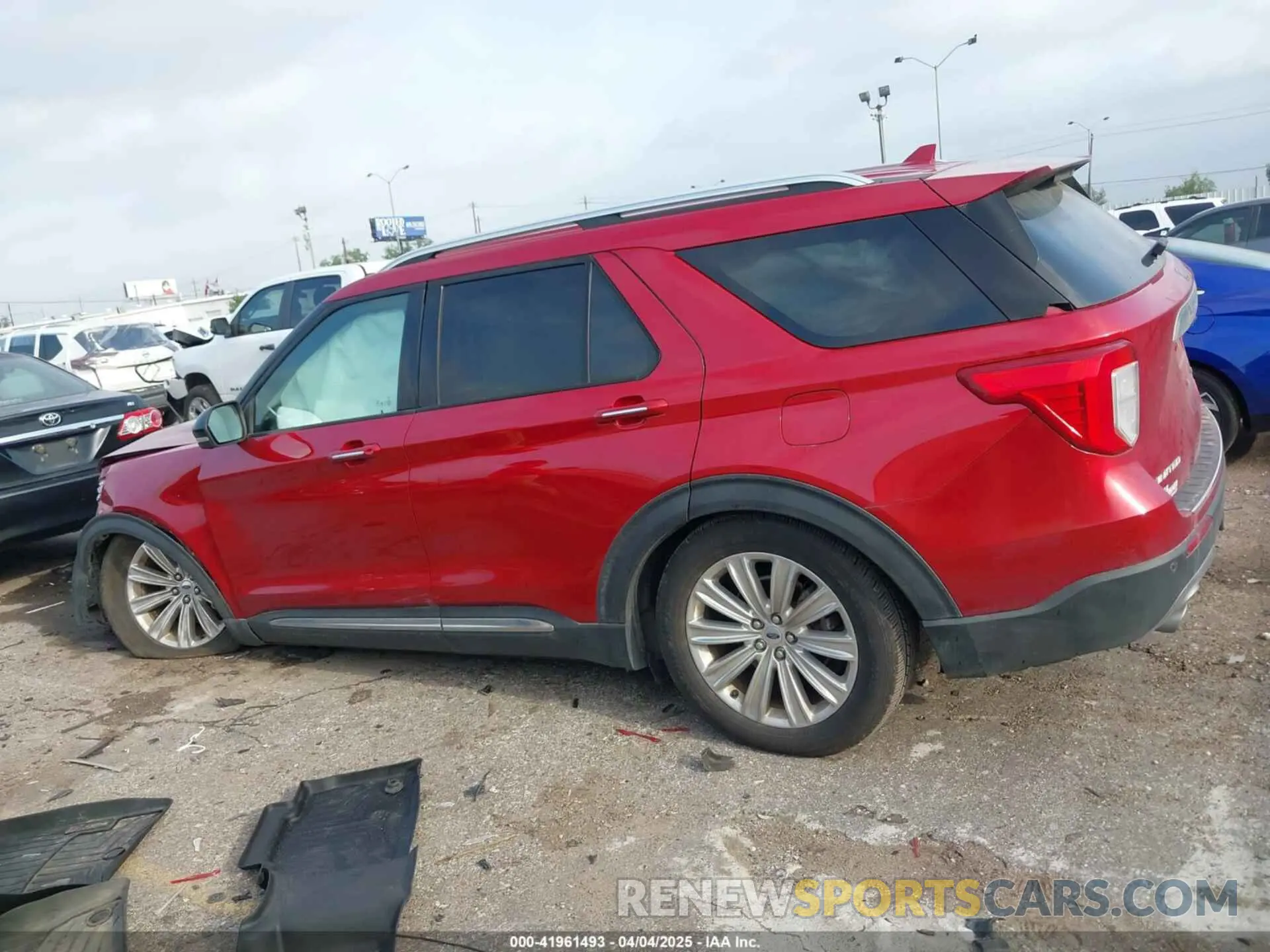 14 Photograph of a damaged car 1FMSK7FH3LGA05905 FORD EXPLORER 2020