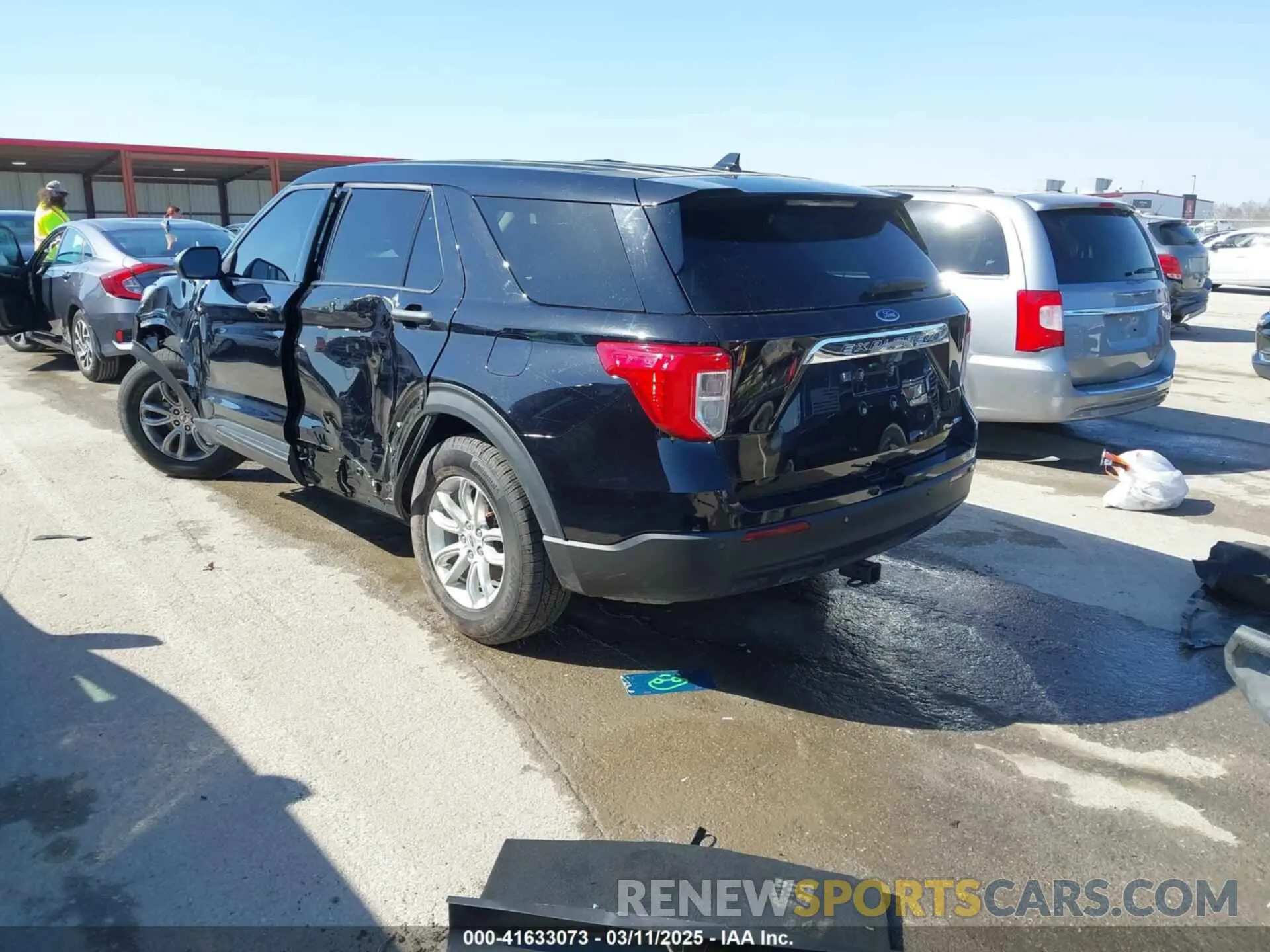 3 Photograph of a damaged car 1FMSK8BH0LGB12535 FORD EXPLORER 2020