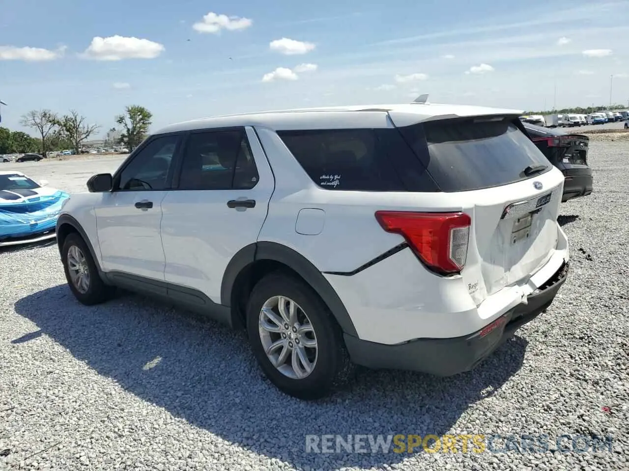 2 Photograph of a damaged car 1FMSK8BHXLGB43078 FORD EXPLORER 2020
