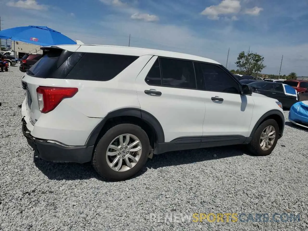 3 Photograph of a damaged car 1FMSK8BHXLGB43078 FORD EXPLORER 2020