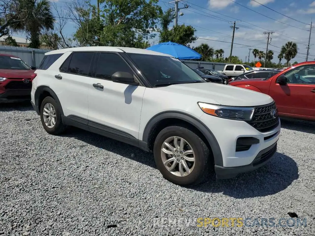 4 Photograph of a damaged car 1FMSK8BHXLGB43078 FORD EXPLORER 2020