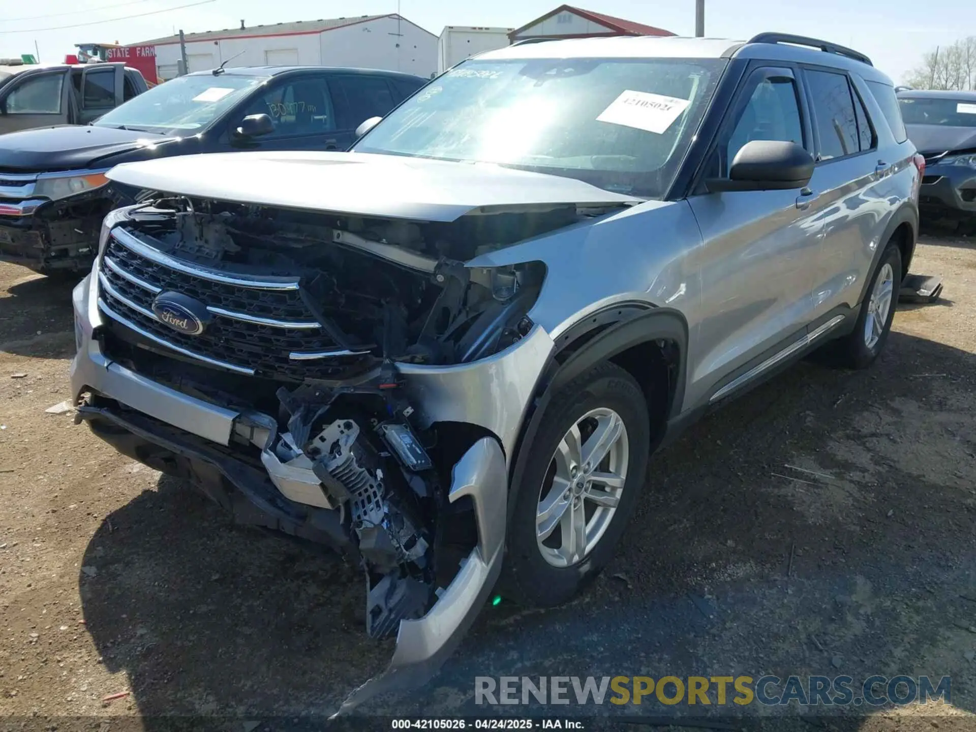 2 Photograph of a damaged car 1FMSK8DH0LGB68097 FORD EXPLORER 2020
