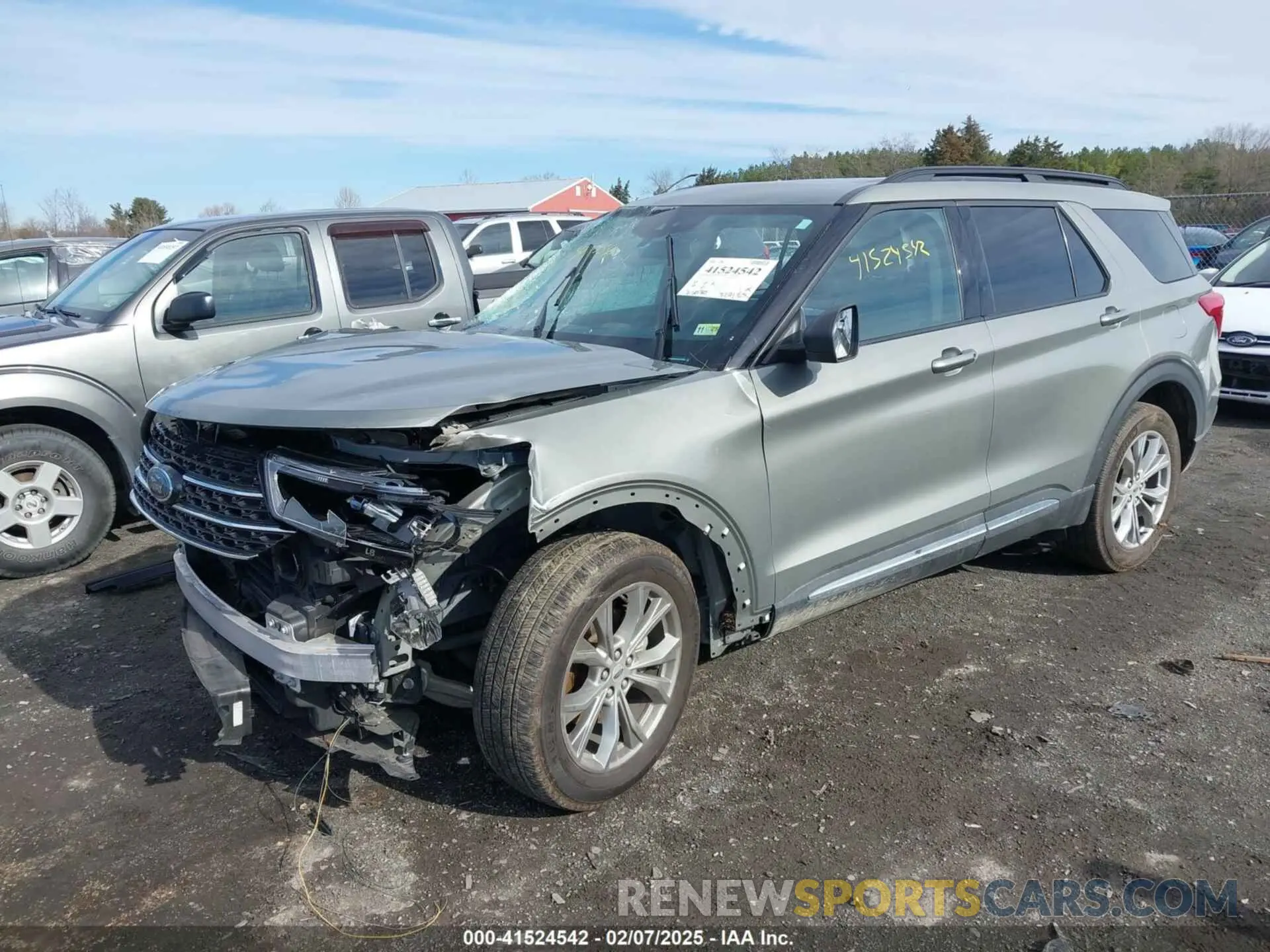 2 Photograph of a damaged car 1FMSK8DH0LGB90584 FORD EXPLORER 2020