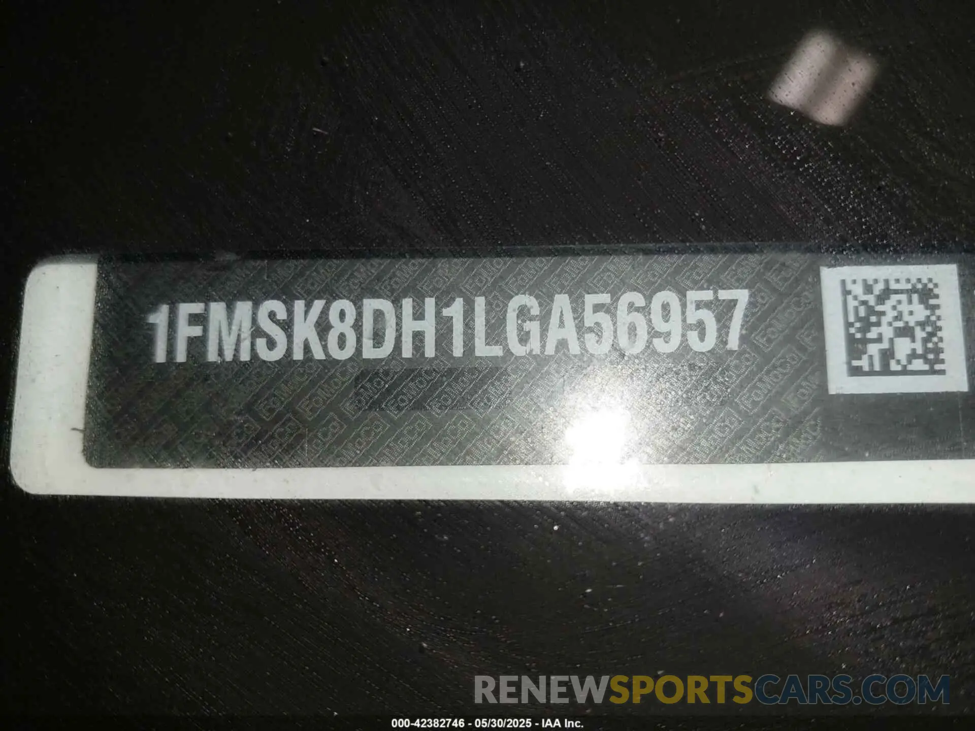 17 Photograph of a damaged car 1FMSK8DH1LGA56957 FORD EXPLORER 2020