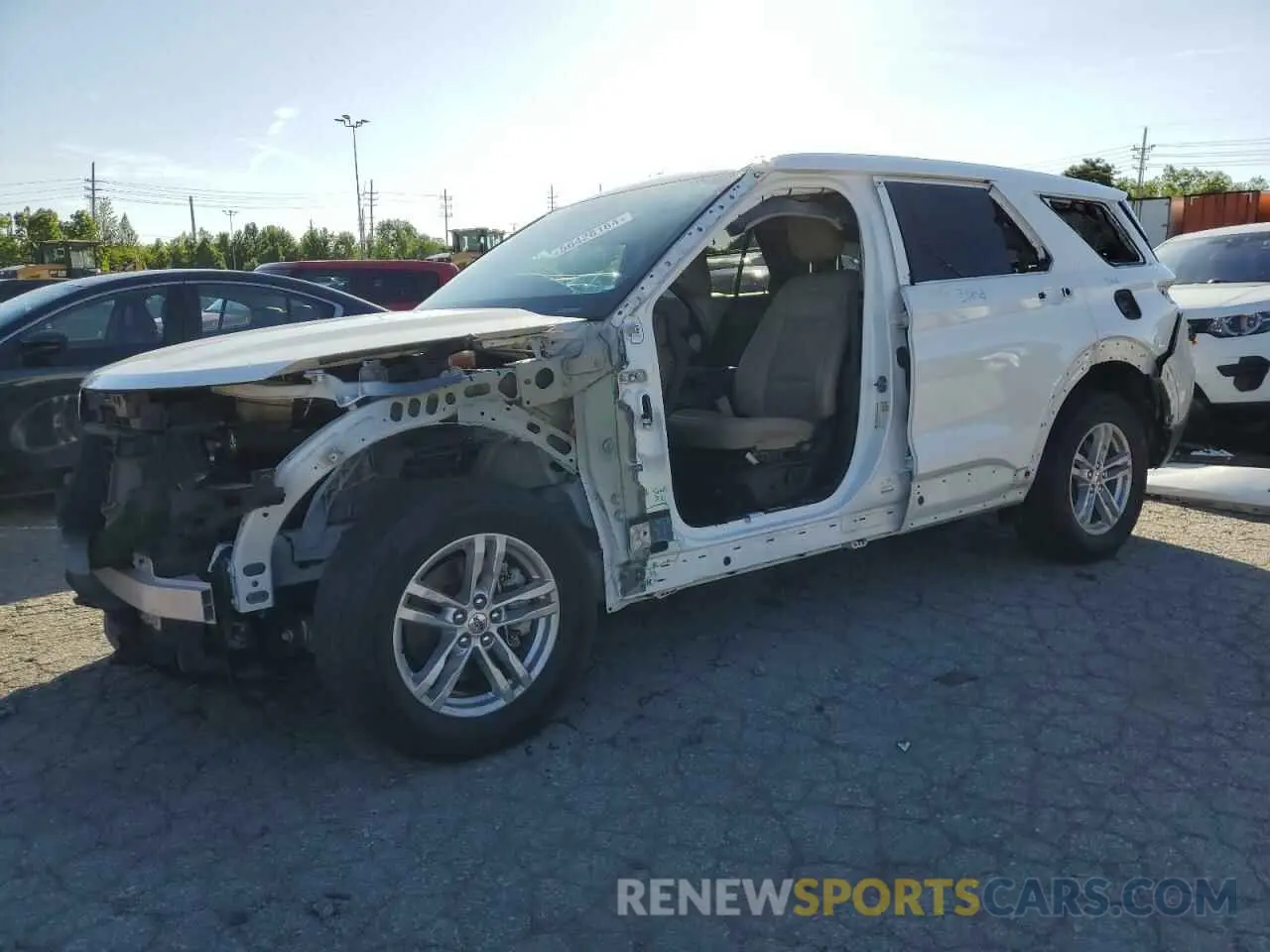 1 Photograph of a damaged car 1FMSK8DH3LGA46639 FORD EXPLORER 2020