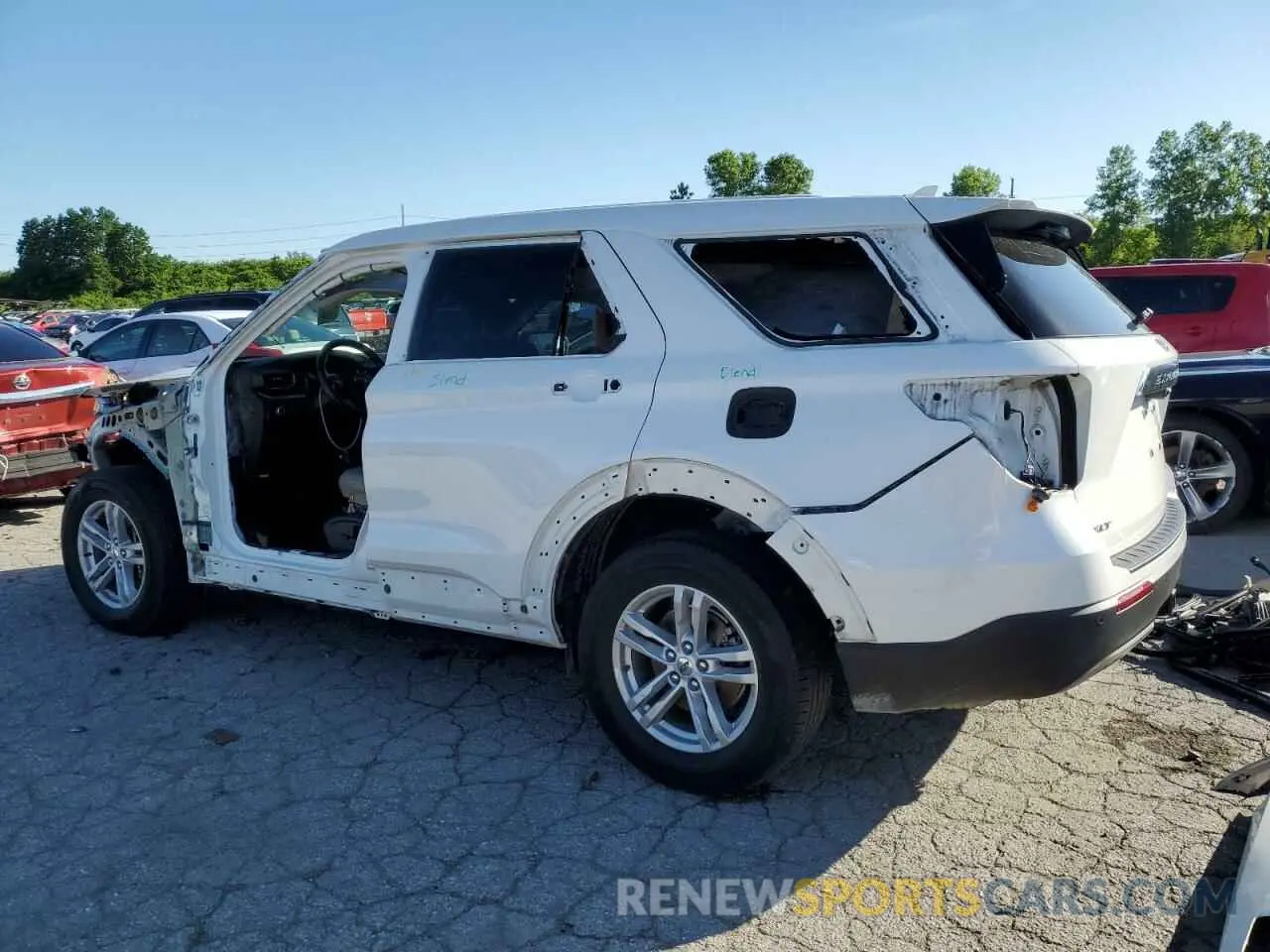 2 Photograph of a damaged car 1FMSK8DH3LGA46639 FORD EXPLORER 2020
