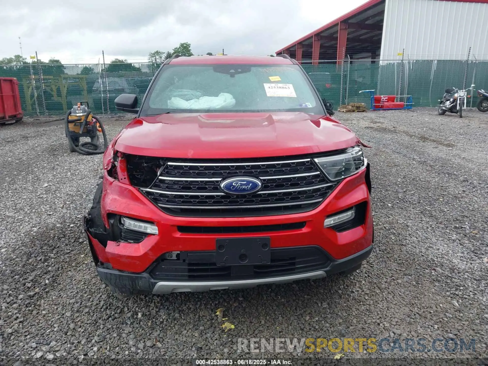 11 Photograph of a damaged car 1FMSK8DH3LGA69015 FORD EXPLORER 2020