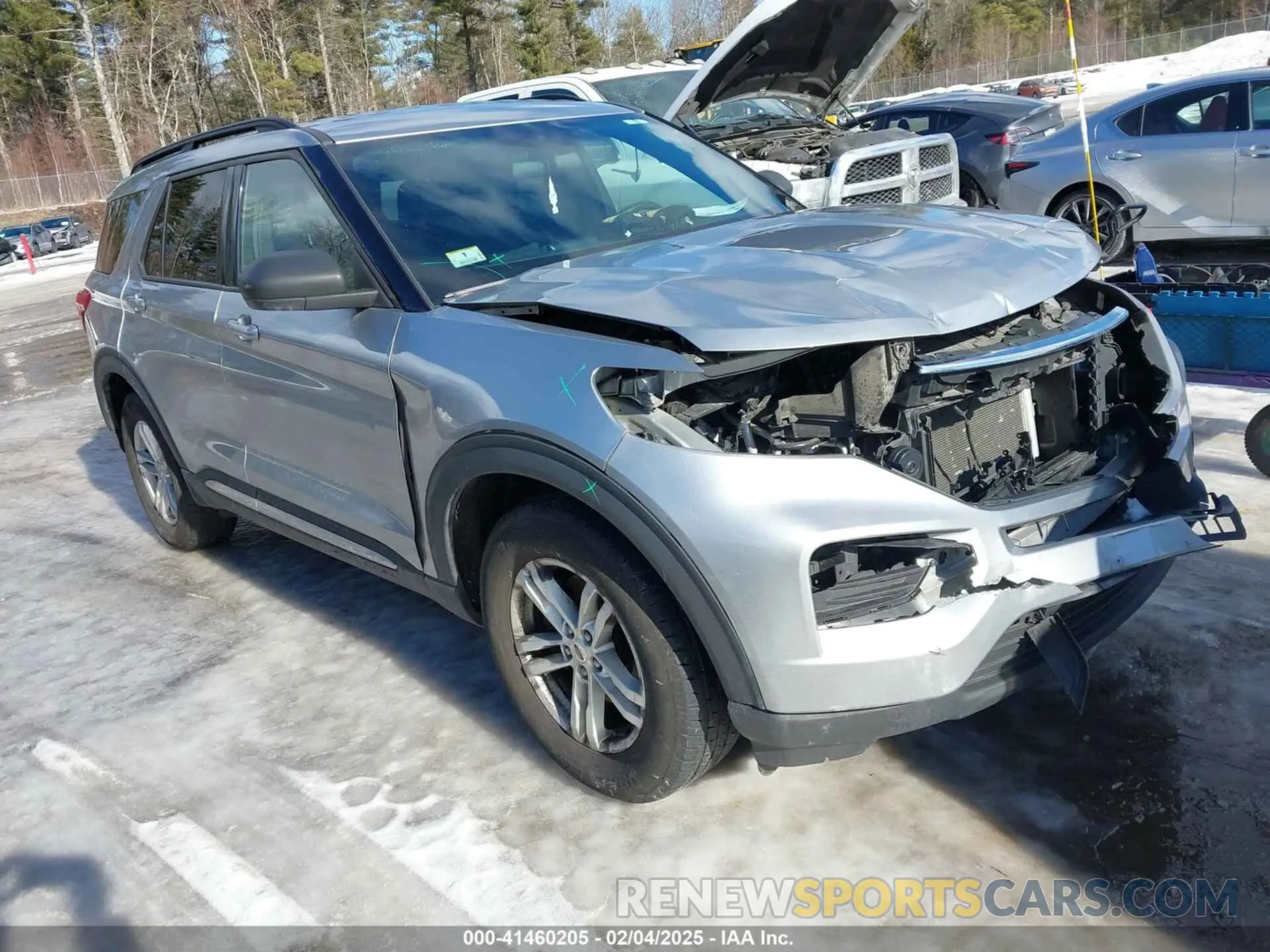 1 Photograph of a damaged car 1FMSK8DH3LGA74702 FORD EXPLORER 2020