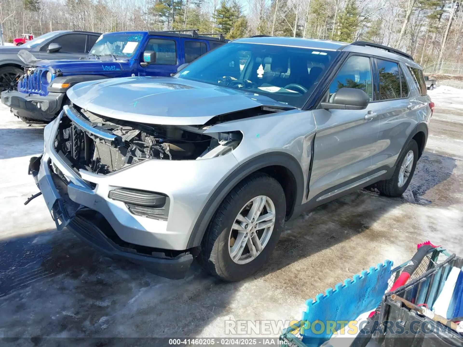 2 Photograph of a damaged car 1FMSK8DH3LGA74702 FORD EXPLORER 2020