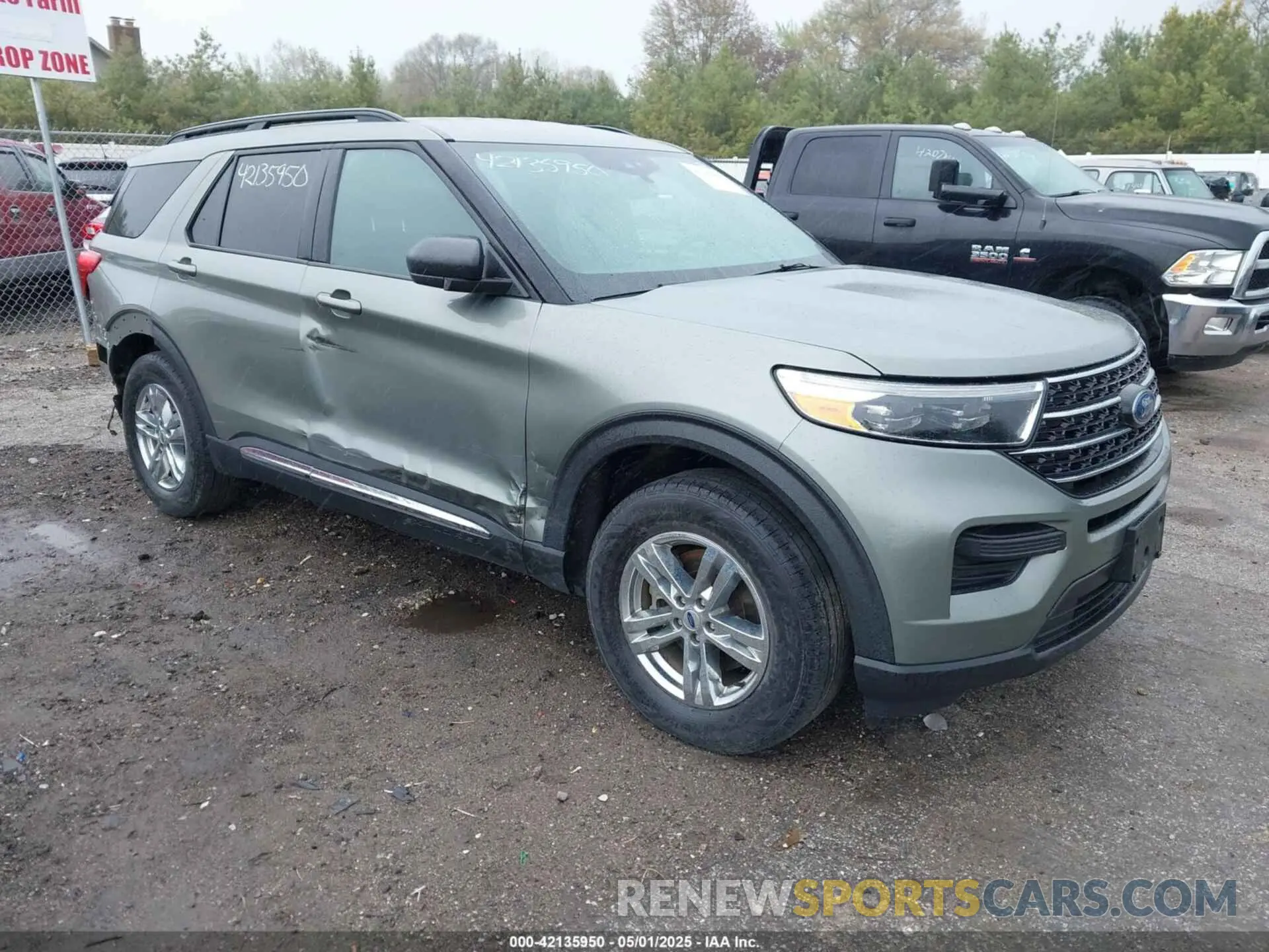 1 Photograph of a damaged car 1FMSK8DH3LGA93850 FORD EXPLORER 2020