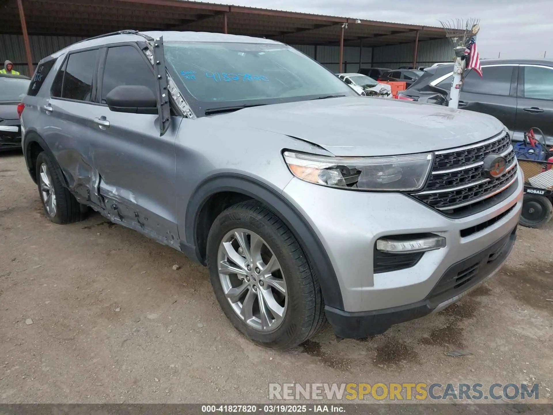 1 Photograph of a damaged car 1FMSK8DH3LGC80022 FORD EXPLORER 2020
