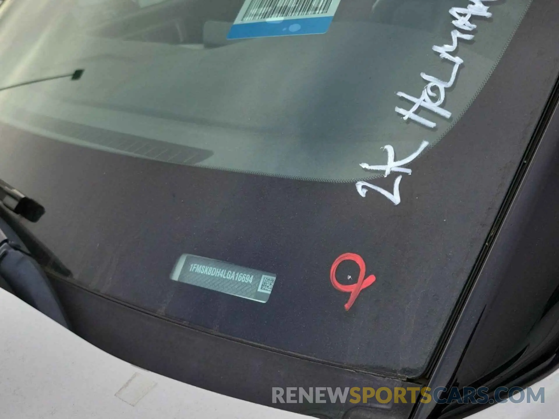 2 Photograph of a damaged car 1FMSK8DH4LGA16694 FORD EXPLORER 2020