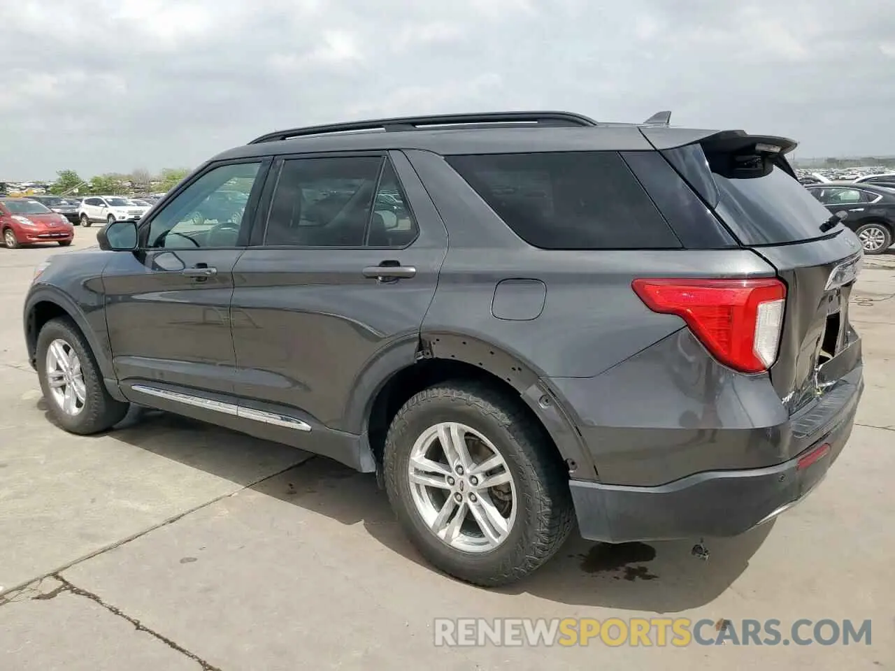 2 Photograph of a damaged car 1FMSK8DH4LGC57106 FORD EXPLORER 2020