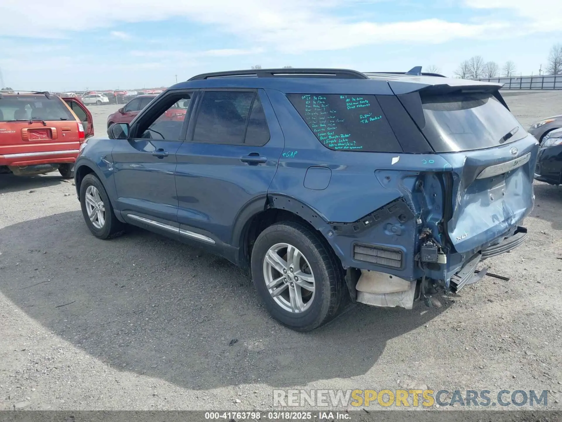 3 Photograph of a damaged car 1FMSK8DH5LGB70377 FORD EXPLORER 2020