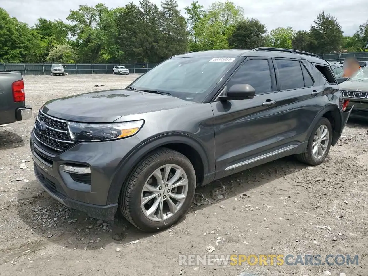1 Photograph of a damaged car 1FMSK8DH6LGB38442 FORD EXPLORER 2020