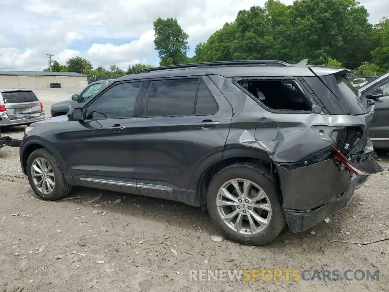 2 Photograph of a damaged car 1FMSK8DH6LGB38442 FORD EXPLORER 2020