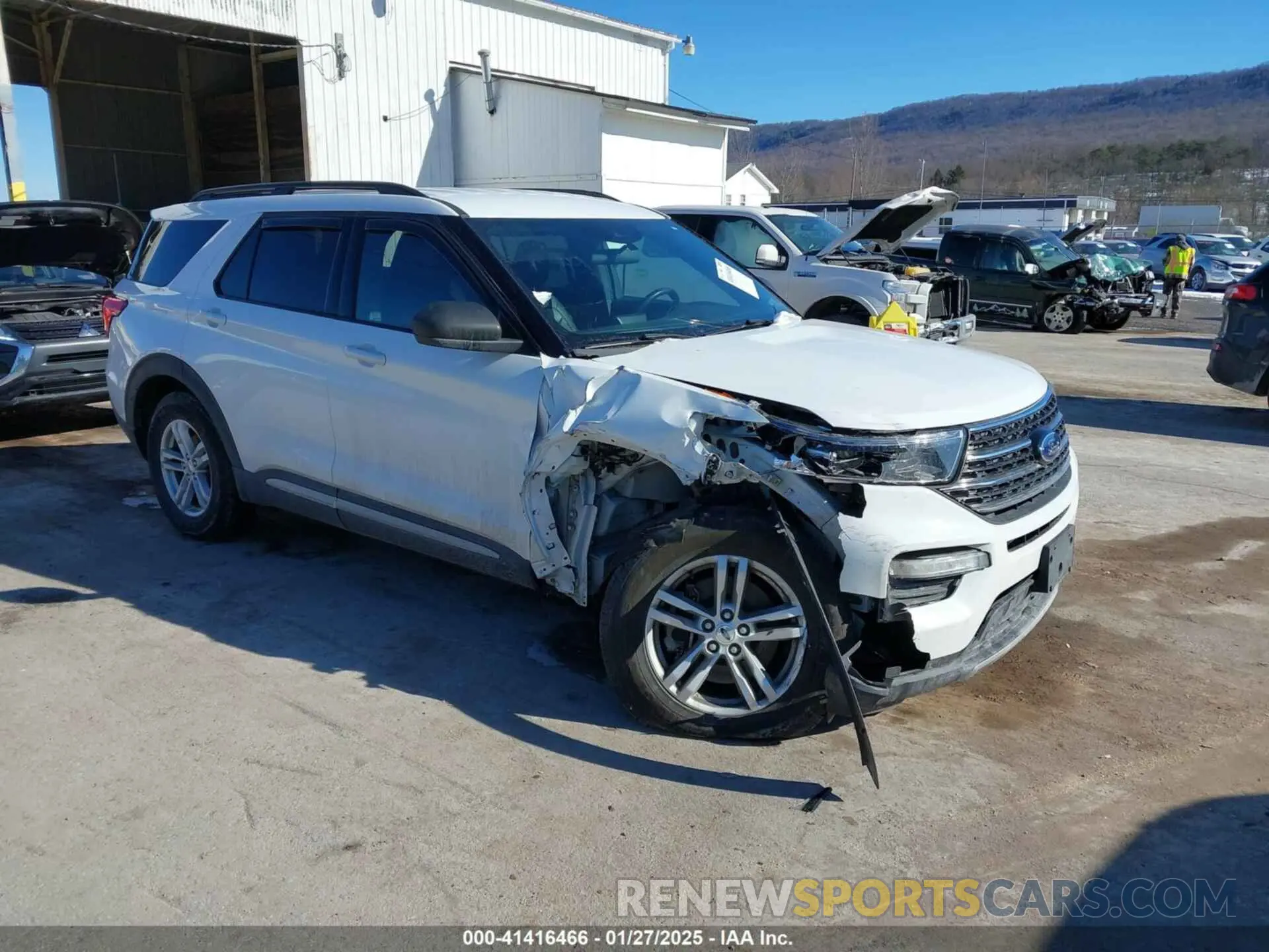 1 Photograph of a damaged car 1FMSK8DH8LGB44758 FORD EXPLORER 2020