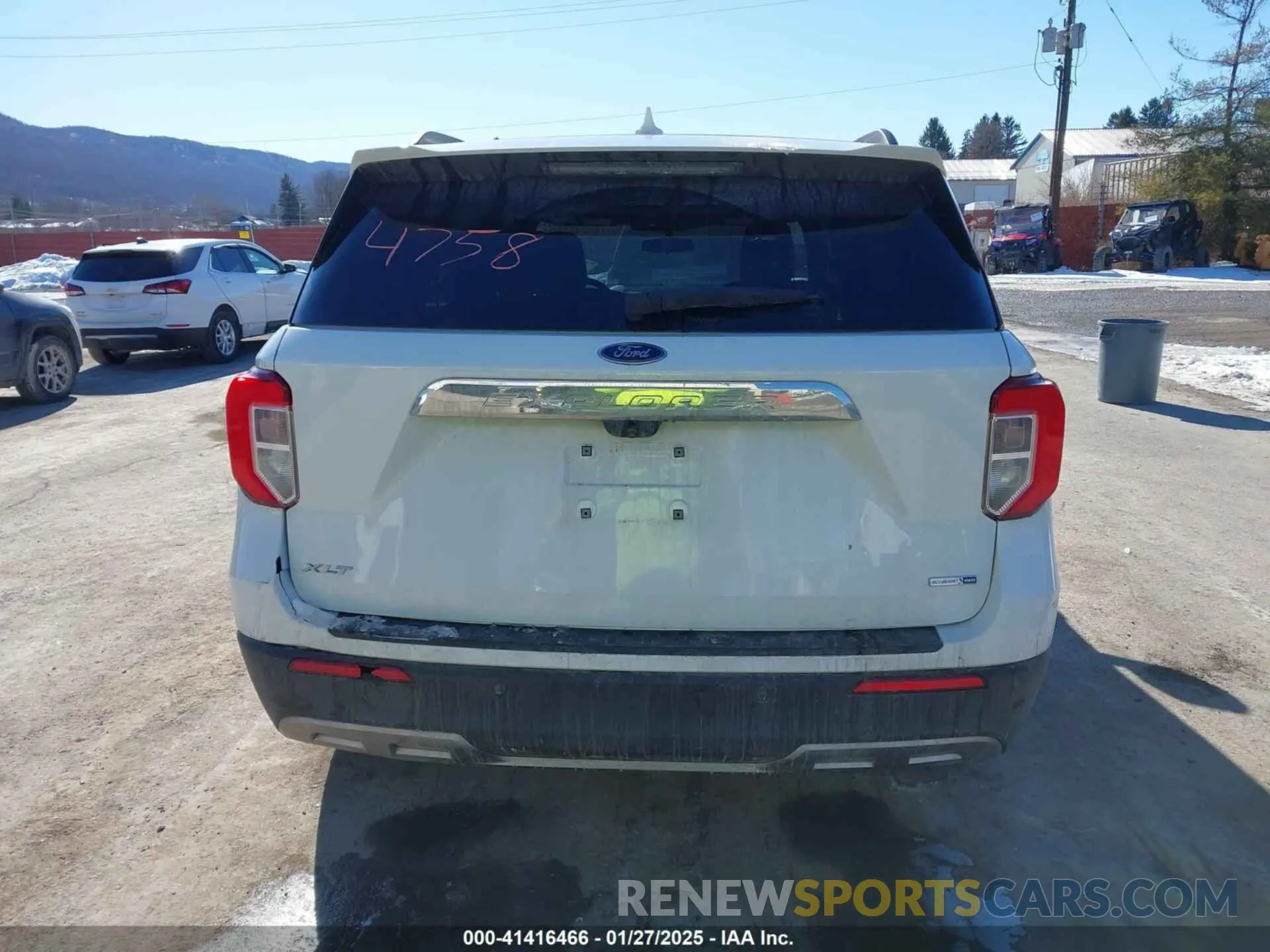 16 Photograph of a damaged car 1FMSK8DH8LGB44758 FORD EXPLORER 2020