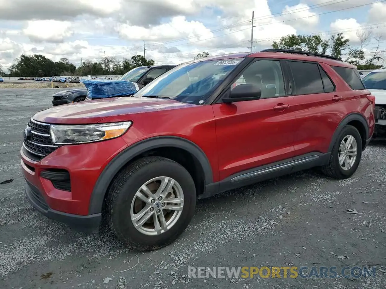 1 Photograph of a damaged car 1FMSK8DH8LGC88133 FORD EXPLORER 2020