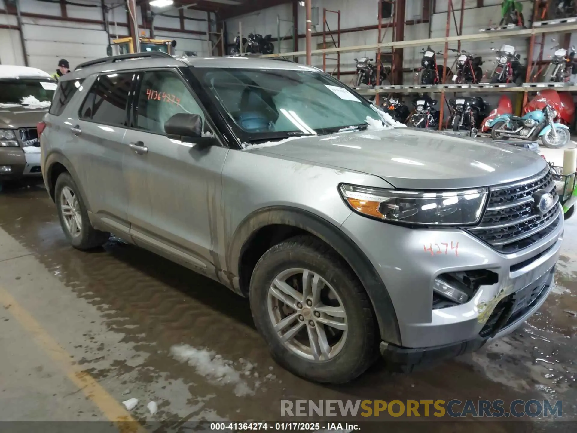 1 Photograph of a damaged car 1FMSK8DH8LGD10325 FORD EXPLORER 2020