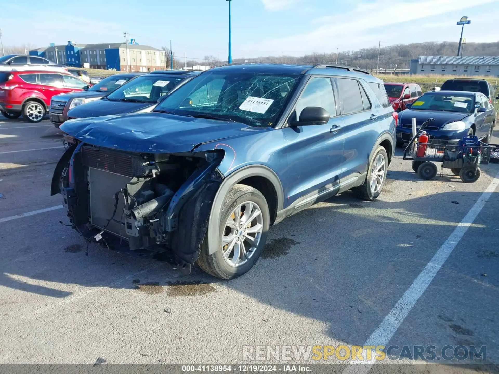 2 Photograph of a damaged car 1FMSK8DH9LGB40475 FORD EXPLORER 2020