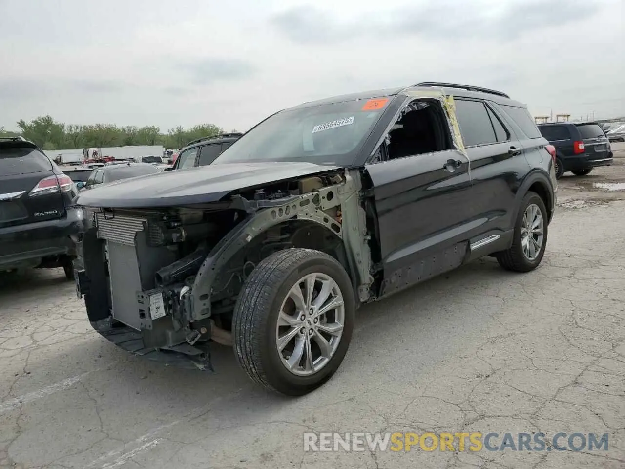 1 Photograph of a damaged car 1FMSK8DH9LGB99395 FORD EXPLORER 2020