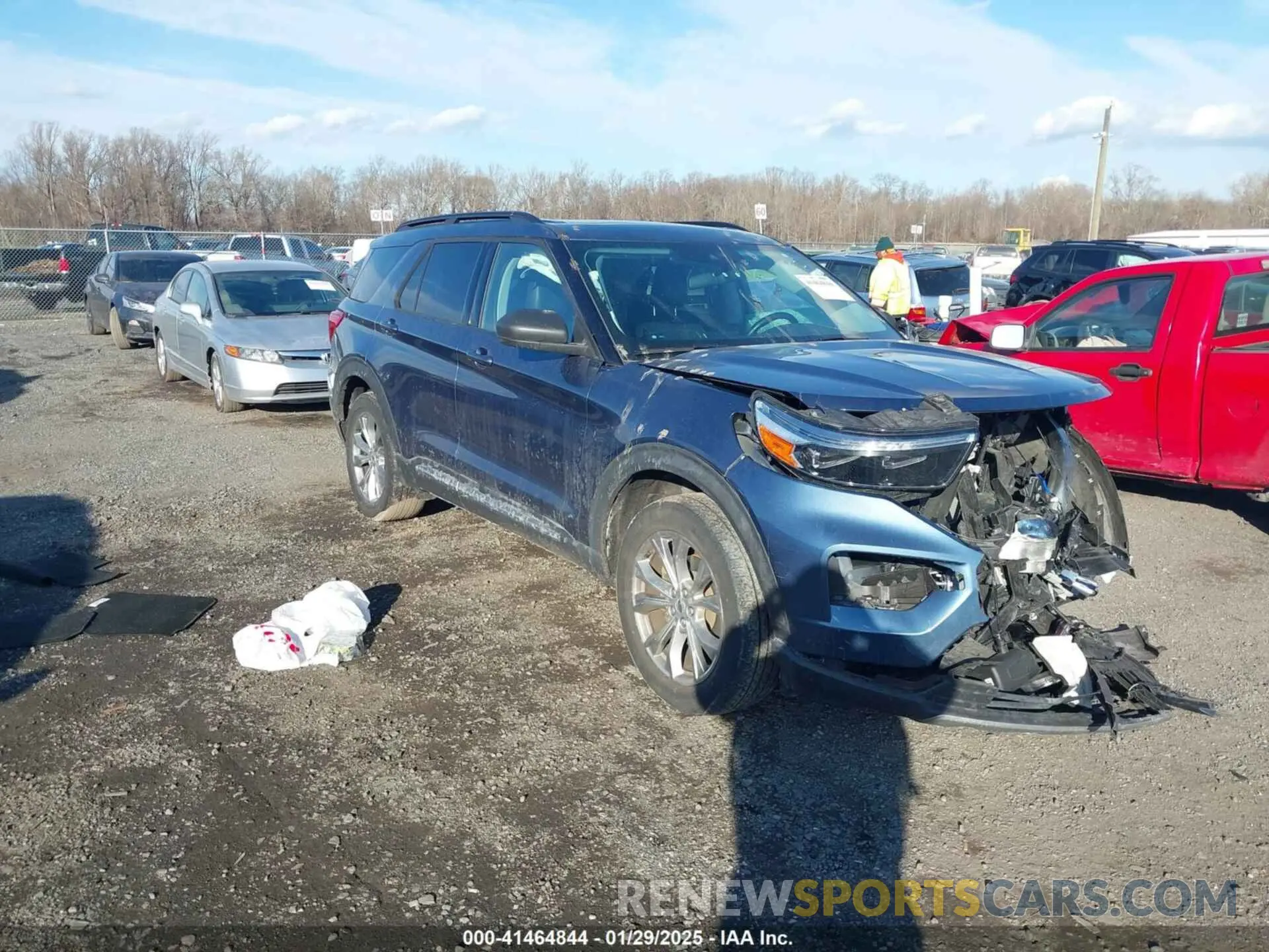1 Photograph of a damaged car 1FMSK8DH9LGC40351 FORD EXPLORER 2020