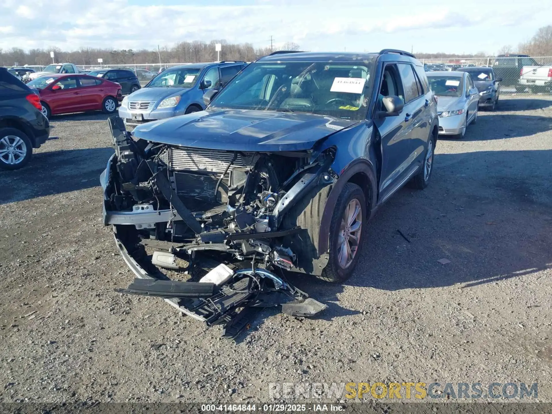 2 Photograph of a damaged car 1FMSK8DH9LGC40351 FORD EXPLORER 2020
