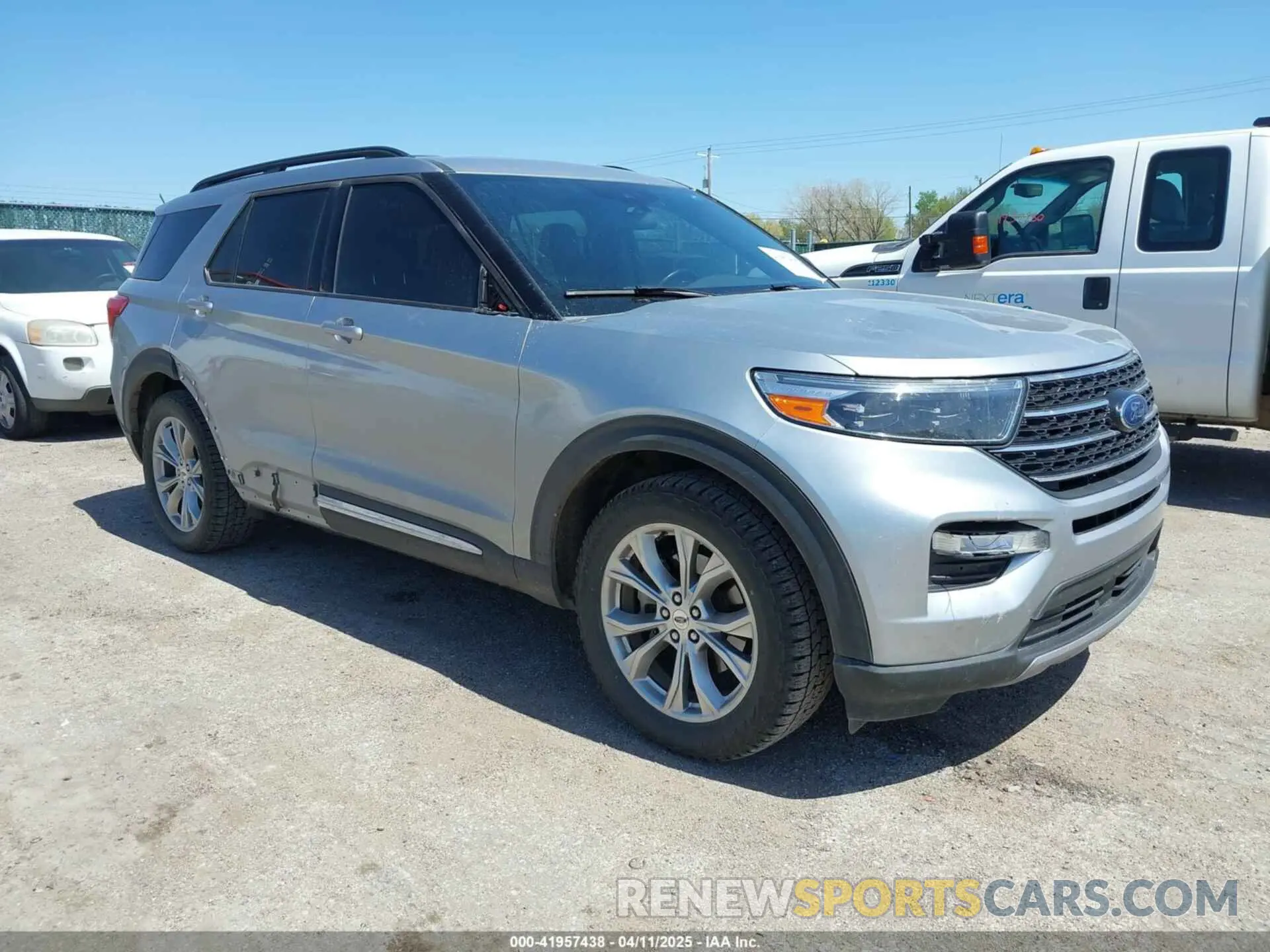 1 Photograph of a damaged car 1FMSK8DHXLGA27702 FORD EXPLORER 2020