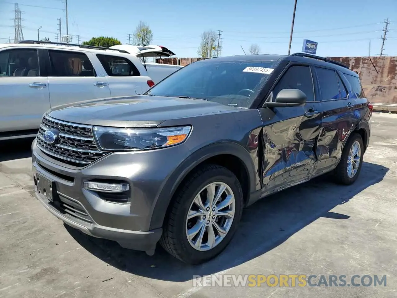 1 Photograph of a damaged car 1FMSK8DHXLGA28574 FORD EXPLORER 2020