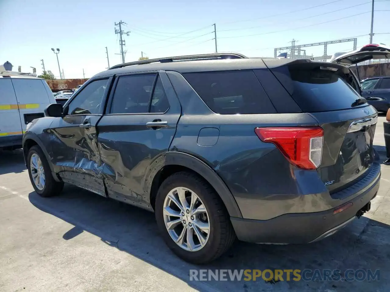 2 Photograph of a damaged car 1FMSK8DHXLGA28574 FORD EXPLORER 2020