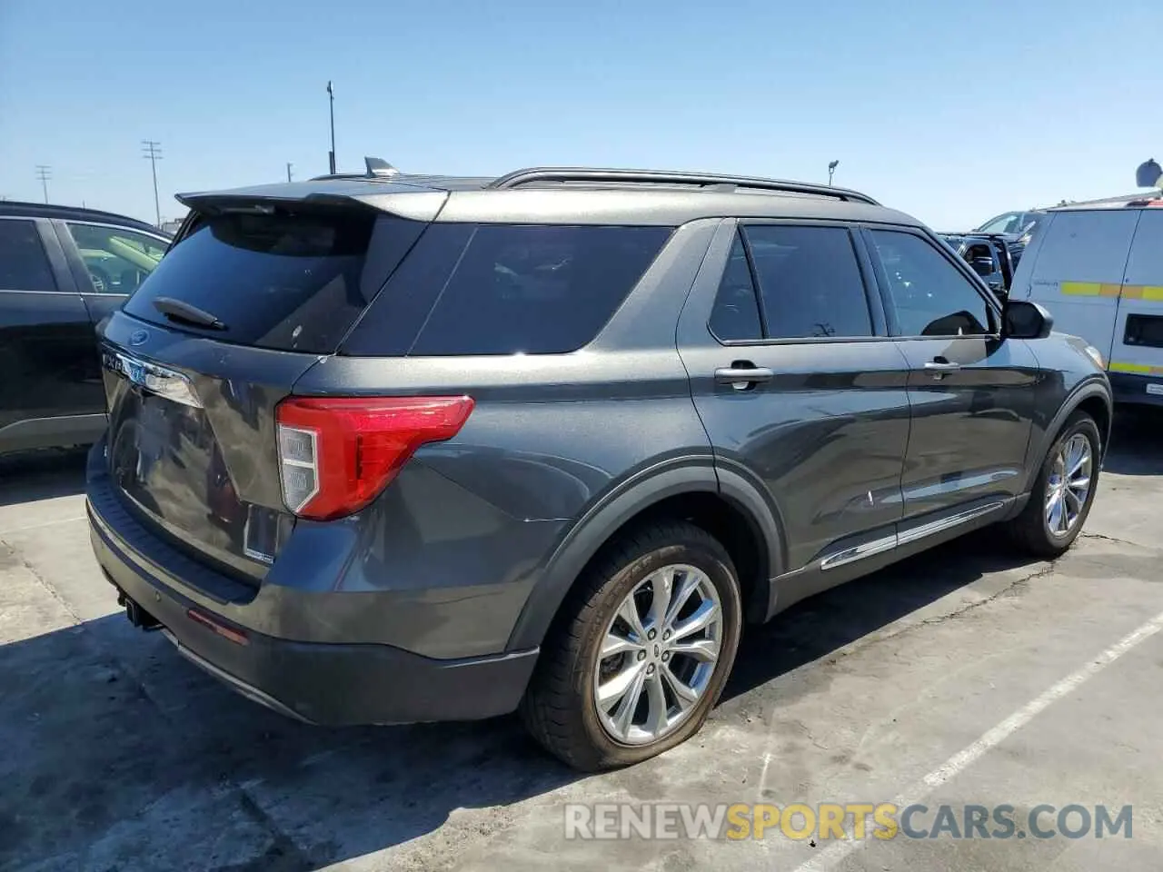 3 Photograph of a damaged car 1FMSK8DHXLGA28574 FORD EXPLORER 2020