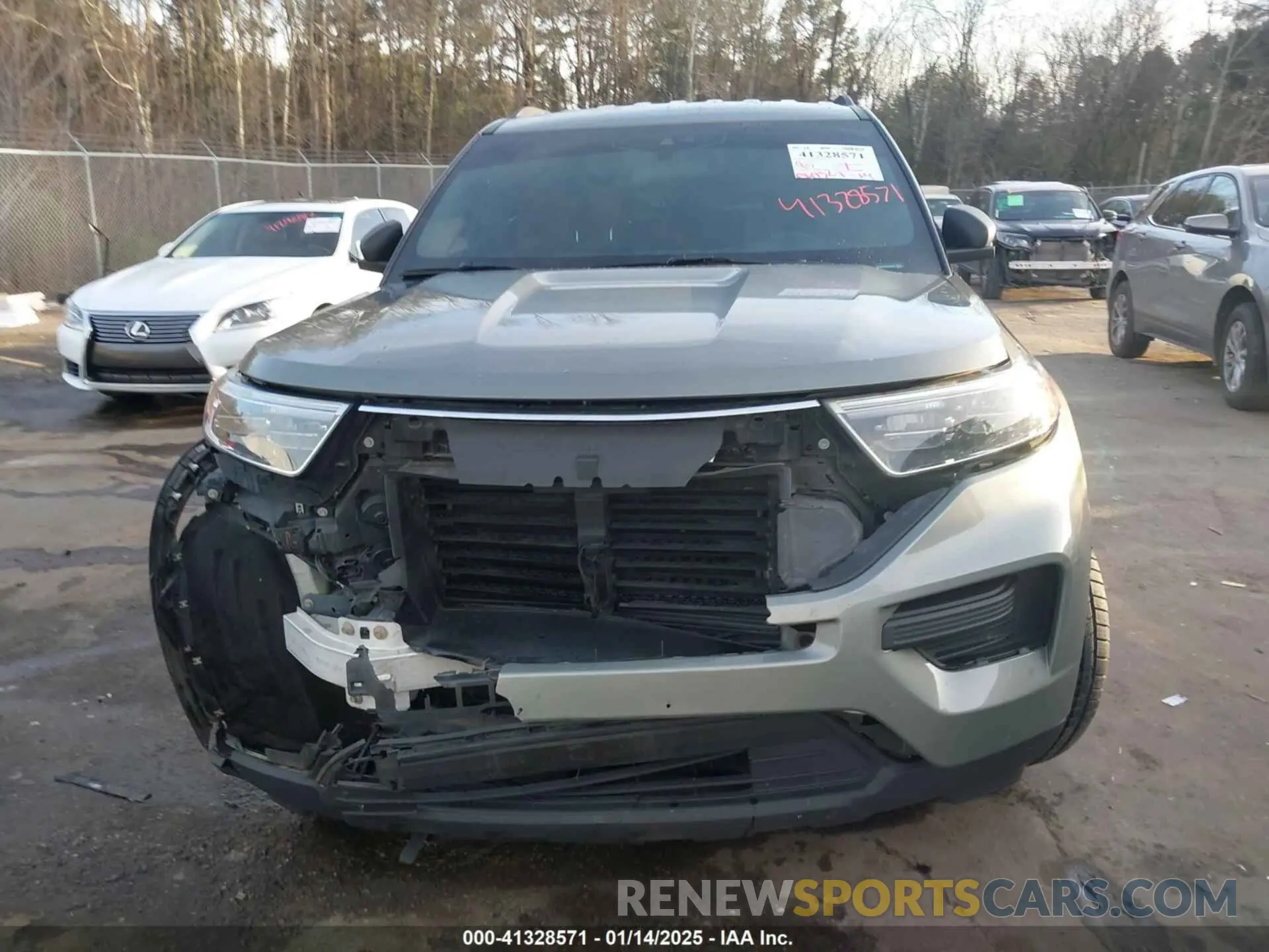 11 Photograph of a damaged car 1FMSK8DHXLGA56794 FORD EXPLORER 2020