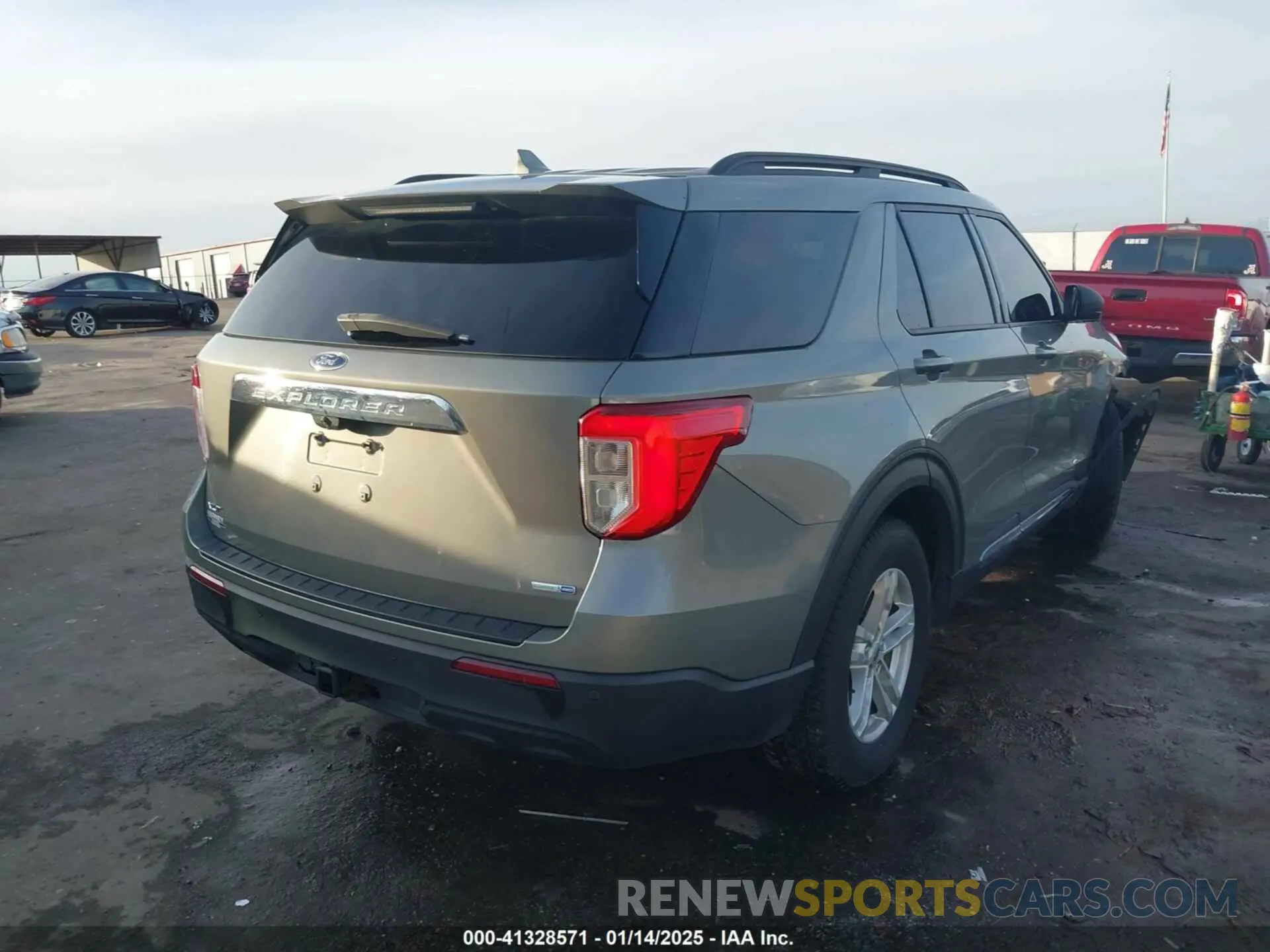 3 Photograph of a damaged car 1FMSK8DHXLGA56794 FORD EXPLORER 2020