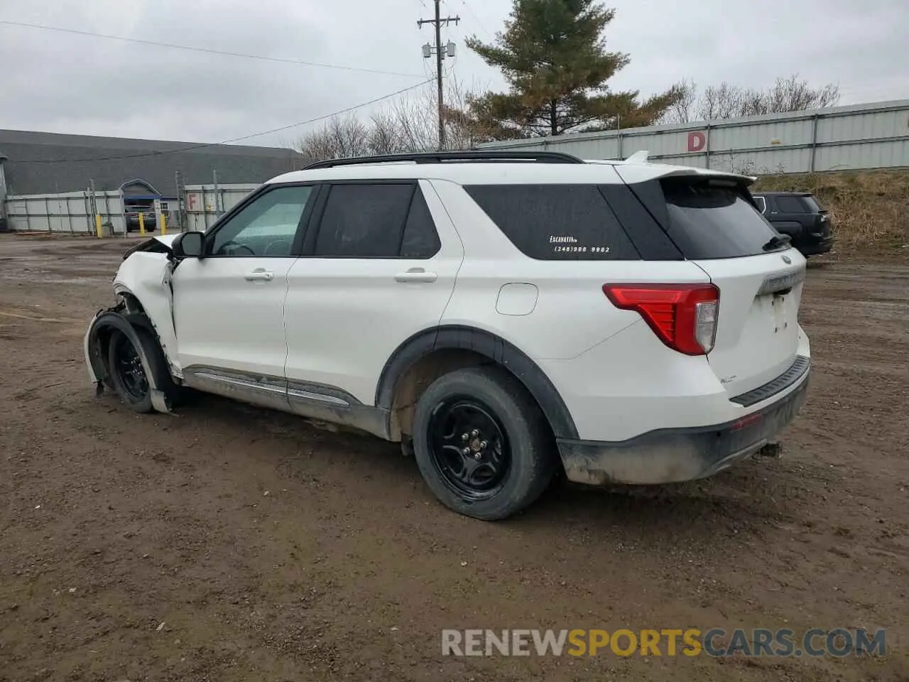 2 Photograph of a damaged car 1FMSK8DHXLGB50755 FORD EXPLORER 2020