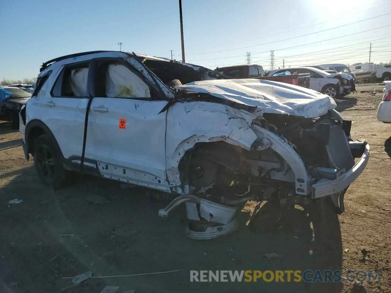 4 Photograph of a damaged car 1FMSK8DHXLGB50884 FORD EXPLORER 2020