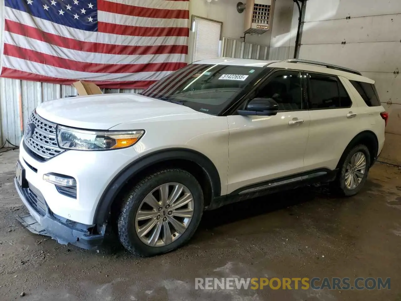 1 Photograph of a damaged car 1FMSK8FH1LGA99255 FORD EXPLORER 2020