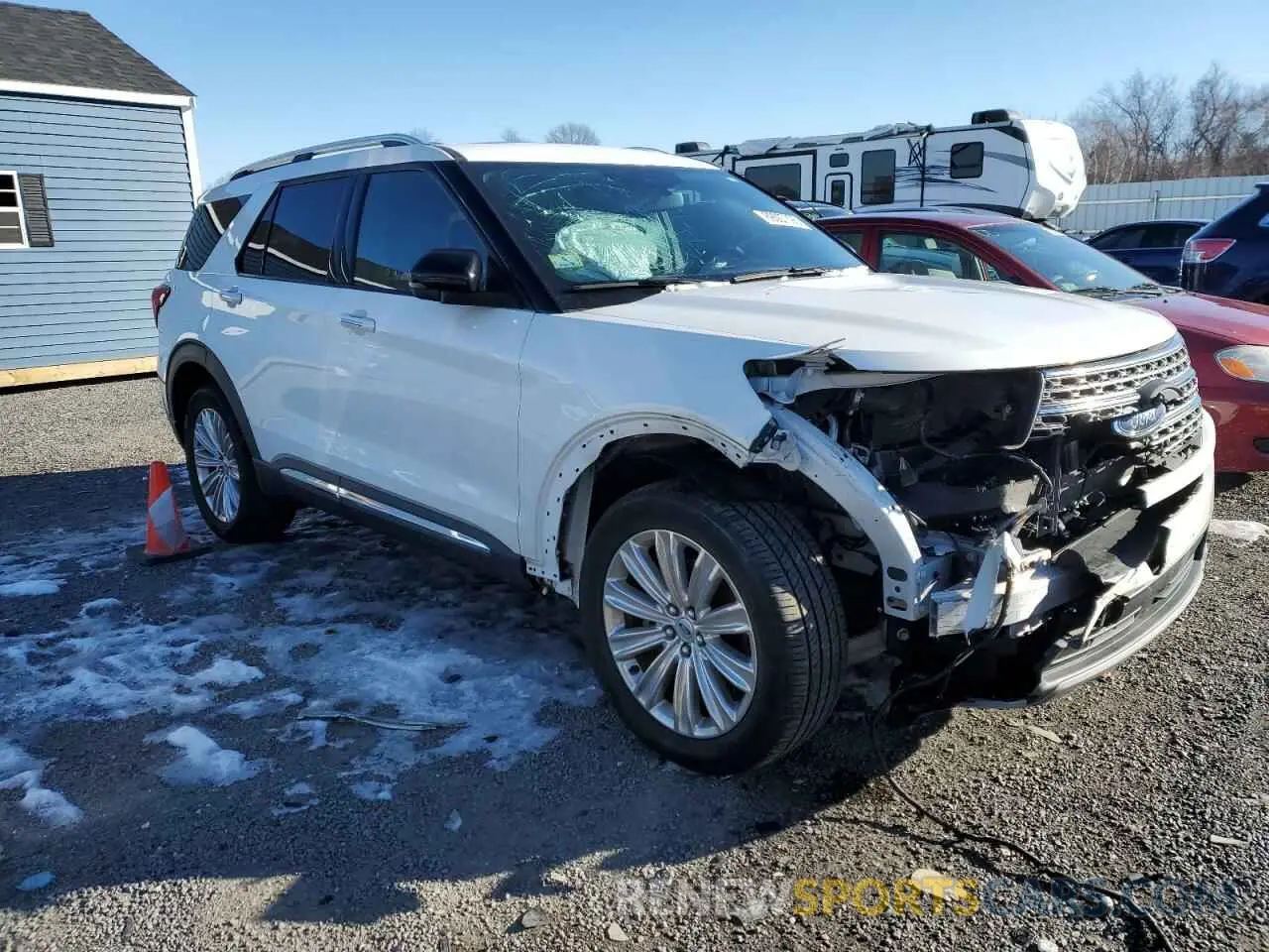 4 Photograph of a damaged car 1FMSK8FH4LGB70223 FORD EXPLORER 2020