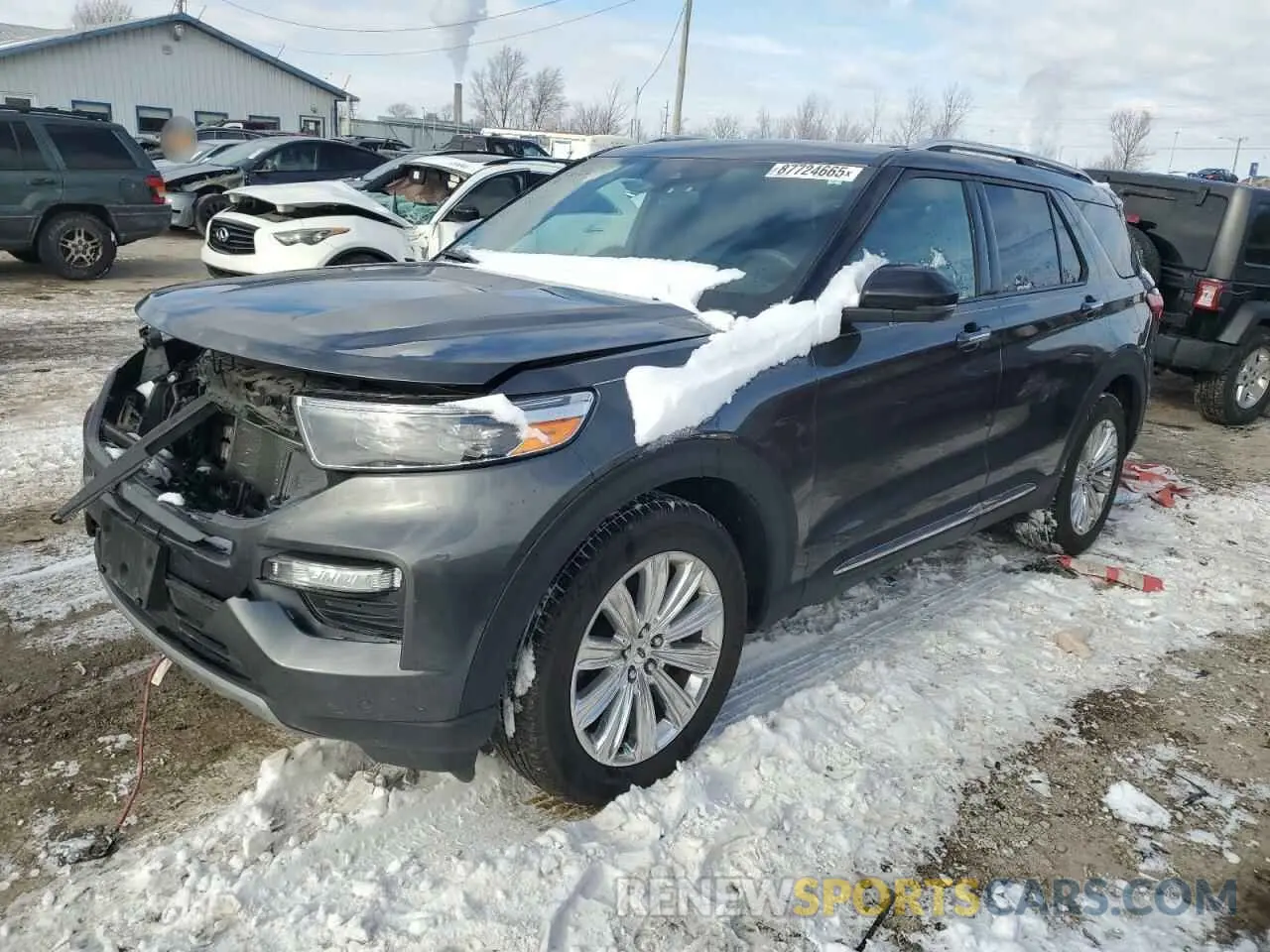 1 Photograph of a damaged car 1FMSK8FH6LGB52631 FORD EXPLORER 2020
