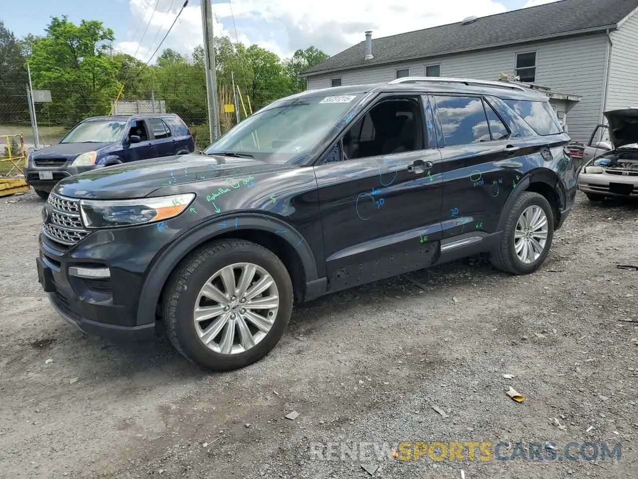 1 Photograph of a damaged car 1FMSK8FH6LGC06462 FORD EXPLORER 2020