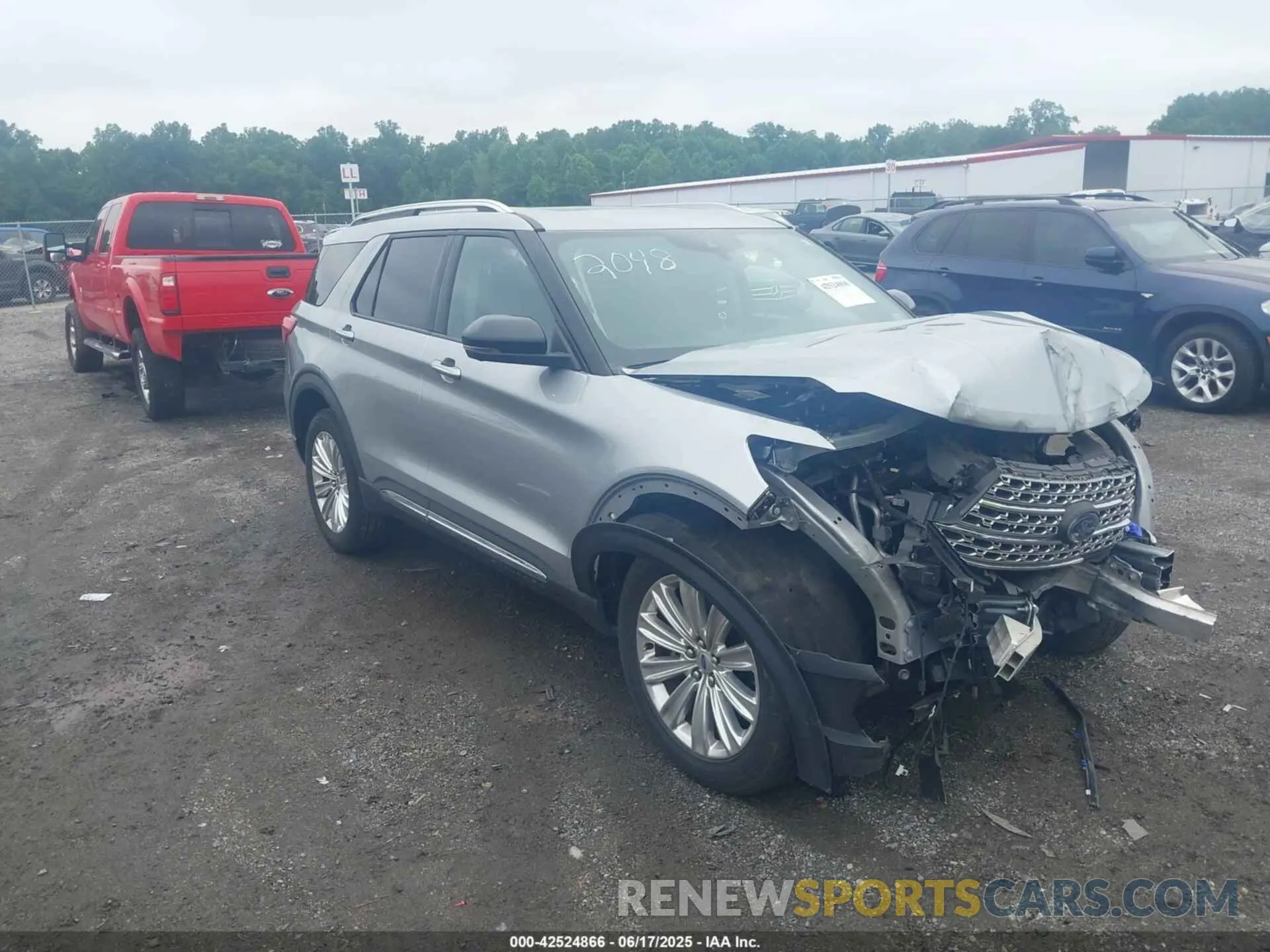 1 Photograph of a damaged car 1FMSK8FH7LGC72048 FORD EXPLORER 2020