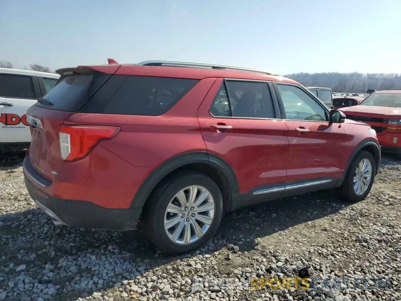 3 Photograph of a damaged car 1FMSK8FH9LGB41705 FORD EXPLORER 2020