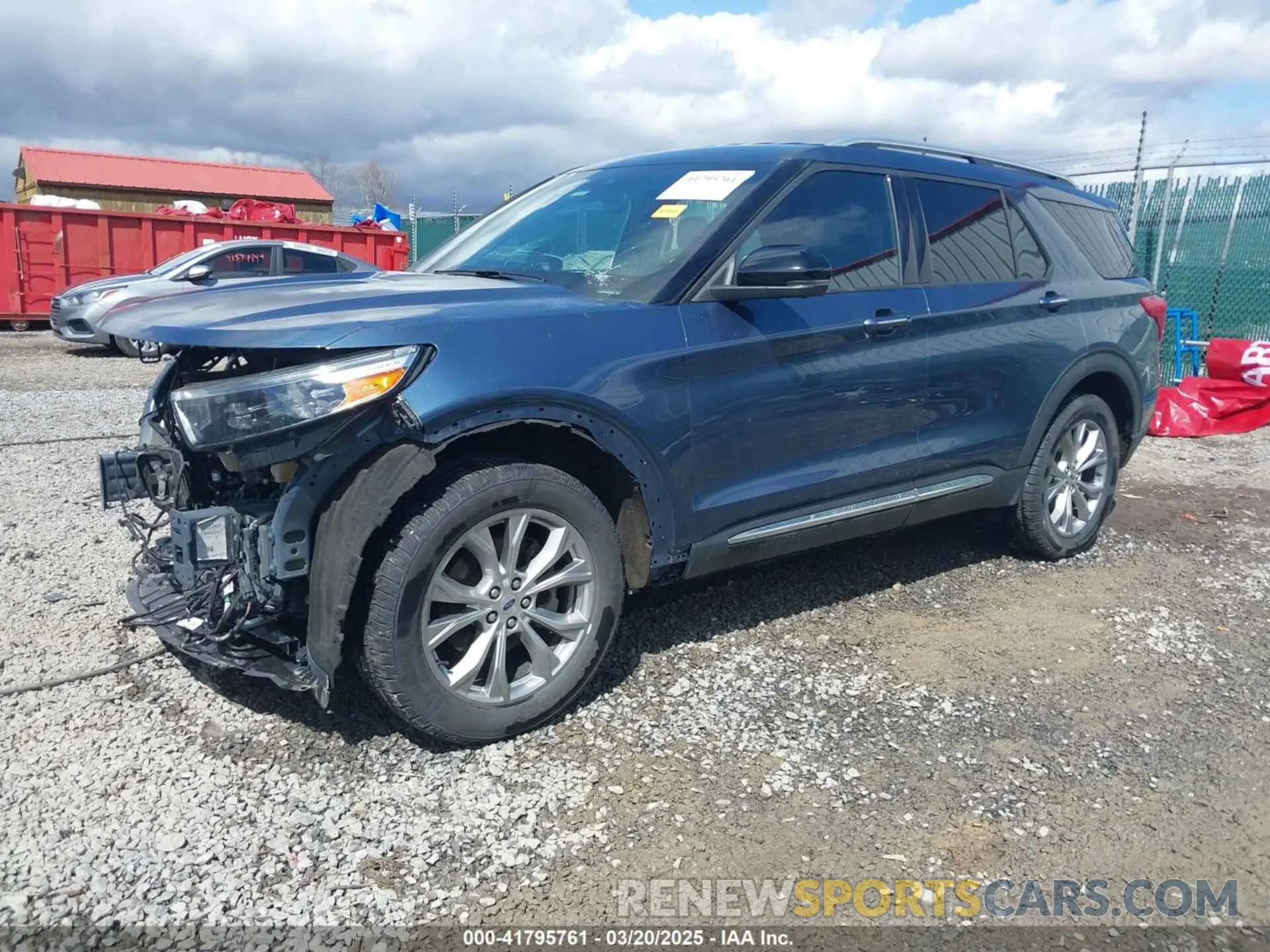 2 Photograph of a damaged car 1FMSK8FHXLGA93776 FORD EXPLORER 2020