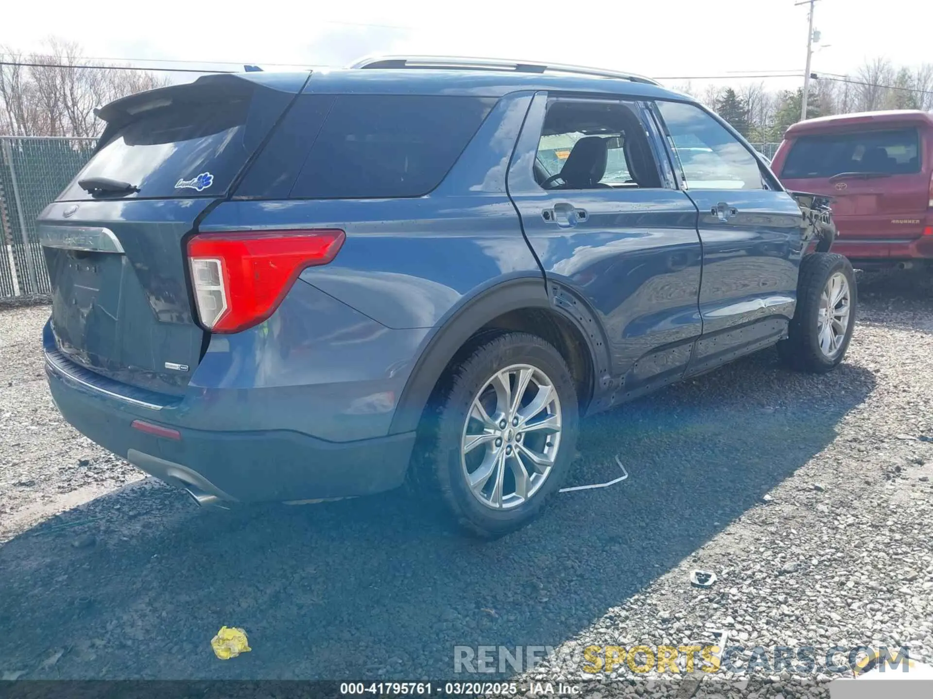 4 Photograph of a damaged car 1FMSK8FHXLGA93776 FORD EXPLORER 2020