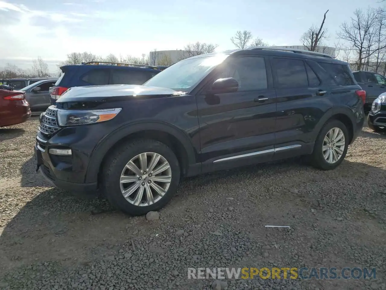 1 Photograph of a damaged car 1FMSK8FHXLGB45021 FORD EXPLORER 2020
